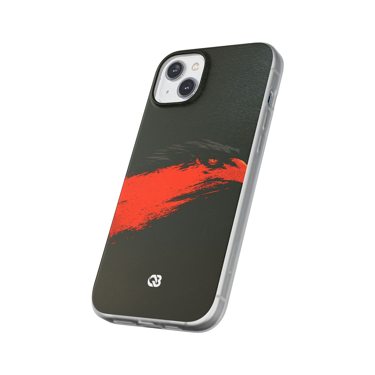 Crimson Raptor Noir · Lite Phone Case for iPhone · Black
