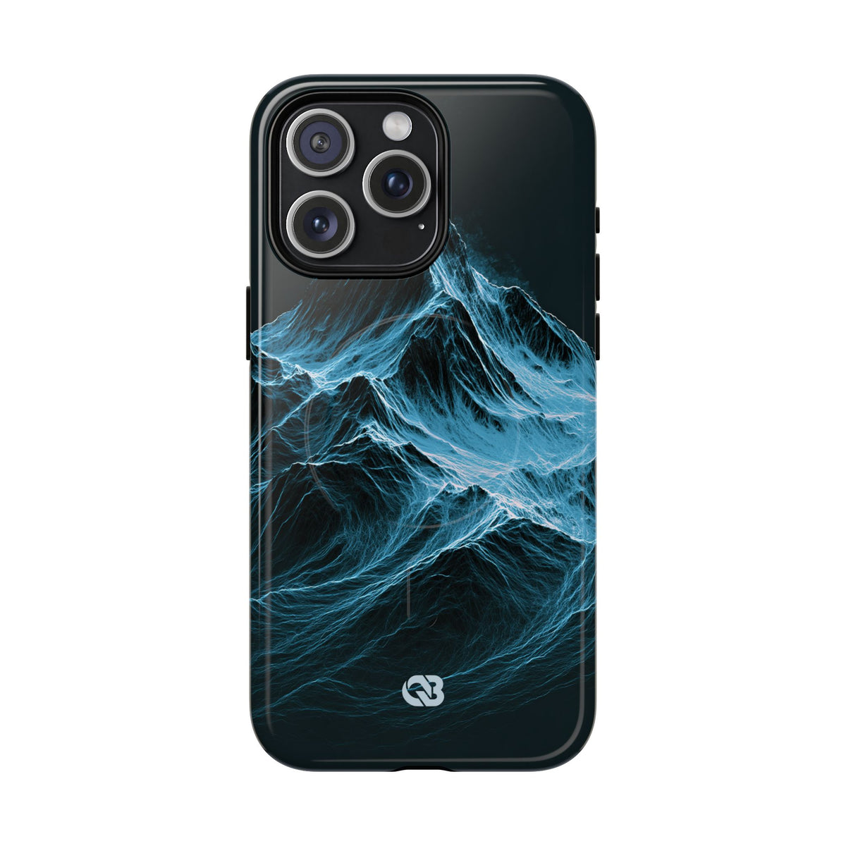 Nordic Frost Peak · Tough 2.0 Magnetic Phone Case for iPhone · Blue