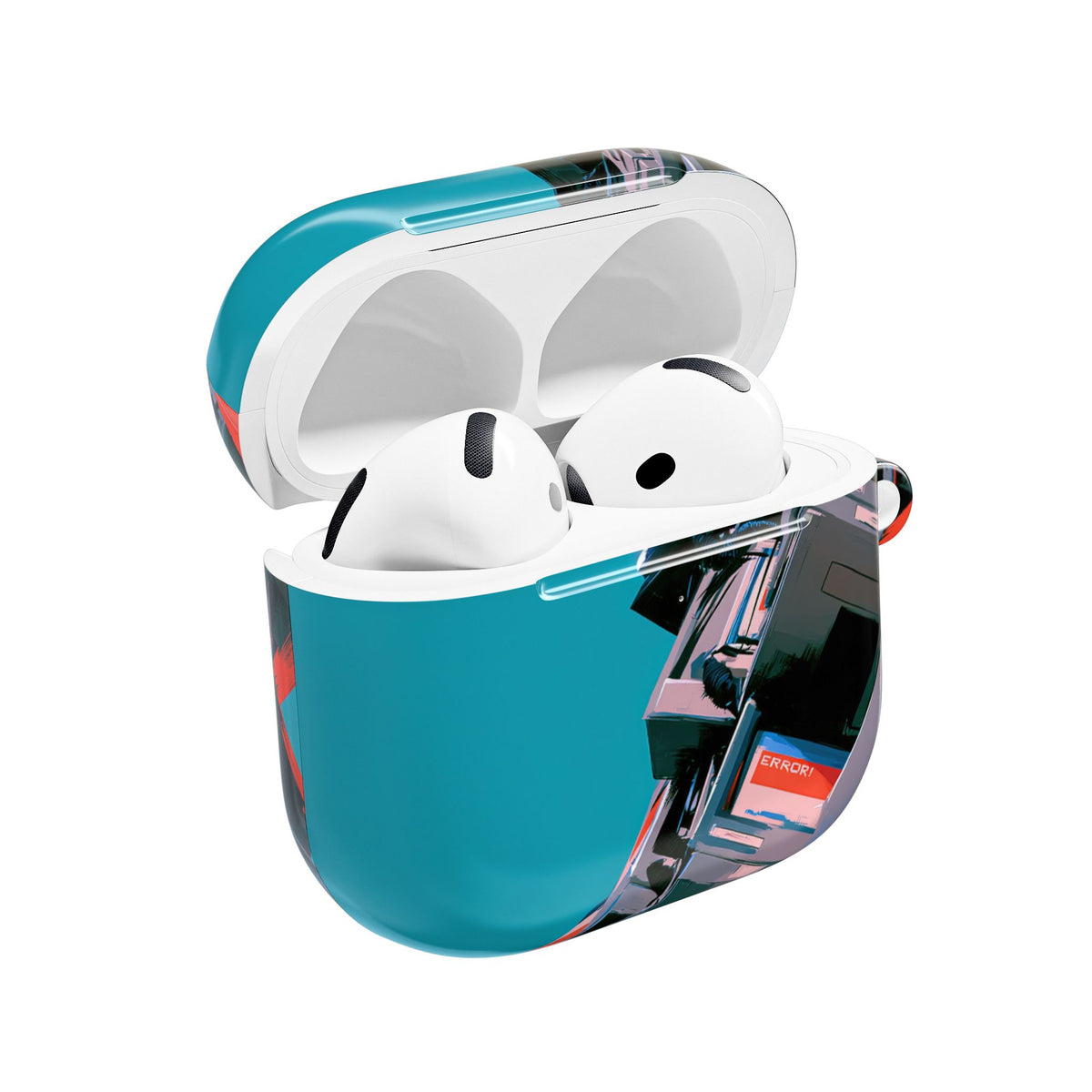 System Error Spire · Hard Case for AirPods & AirPods Pro · Teal