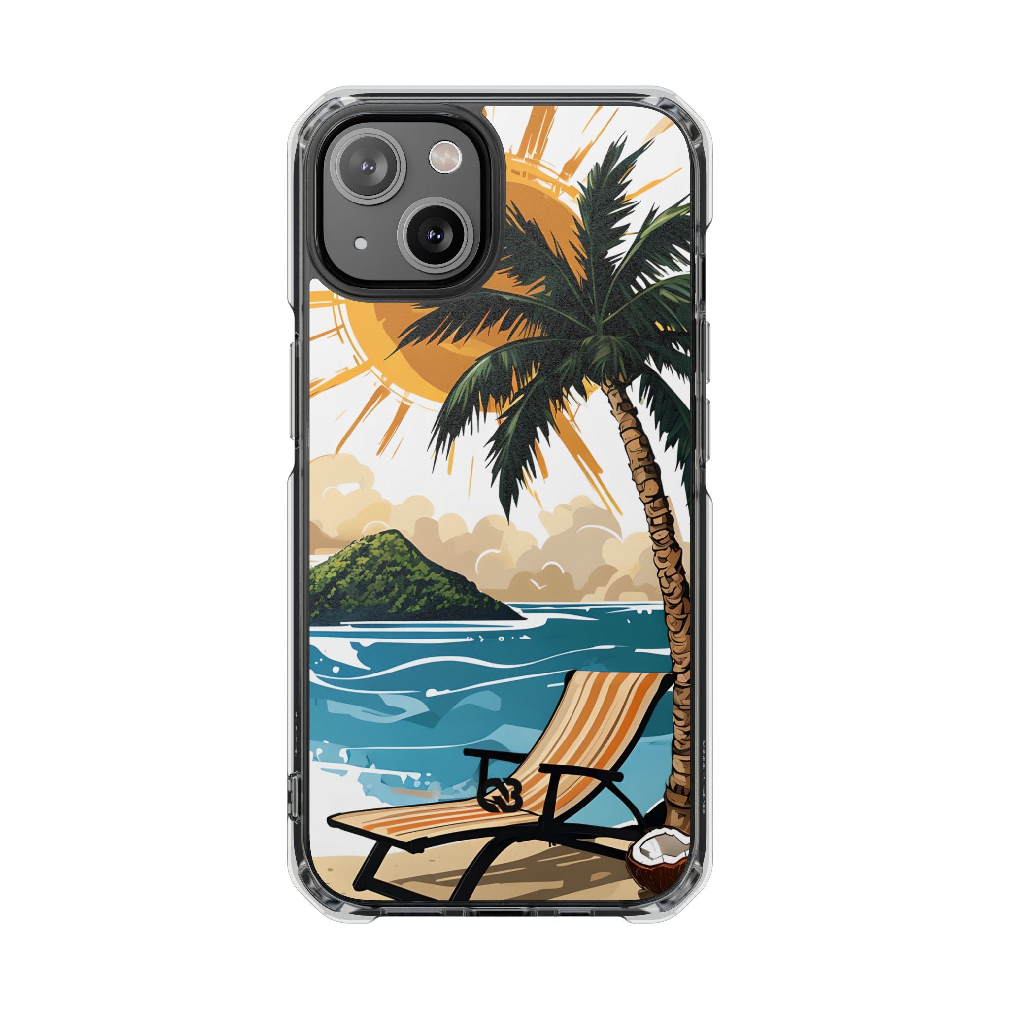 Radiant Coast Solitude · Impact etui na telefon dla iPhone · MagSafe