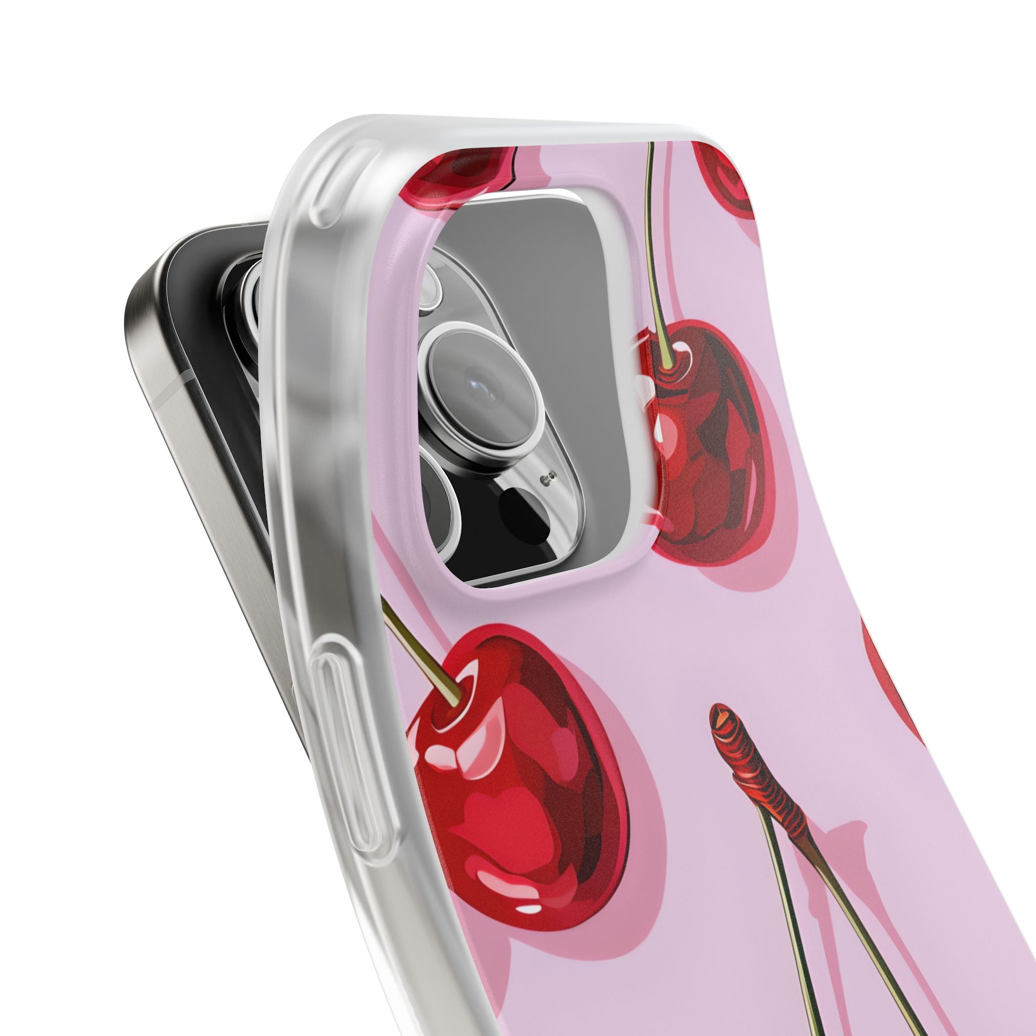 Ruby Gloss Cherry · Soft Custodia per iPhone