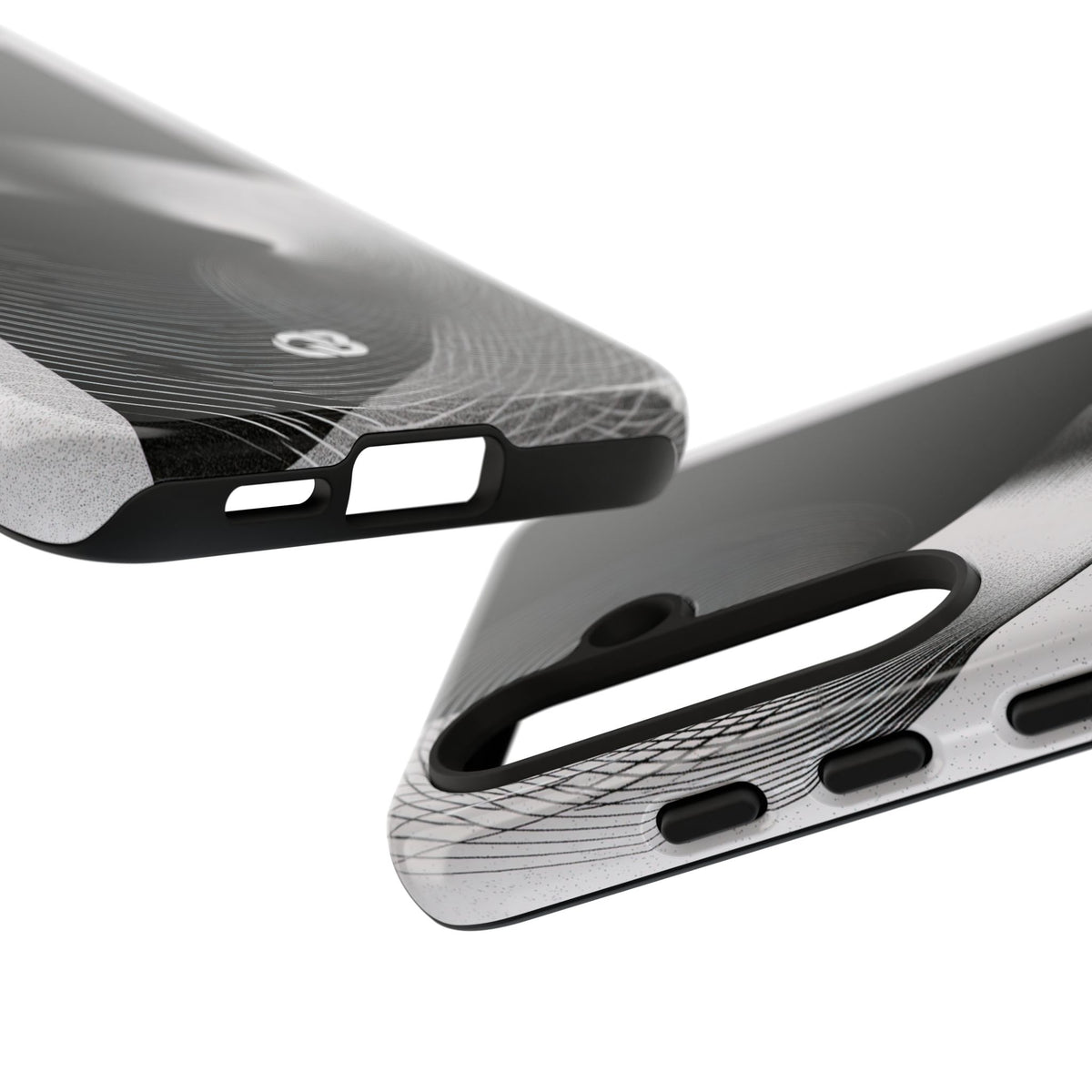 Orbital Helix · Tough Phone Case for Samsung · Black