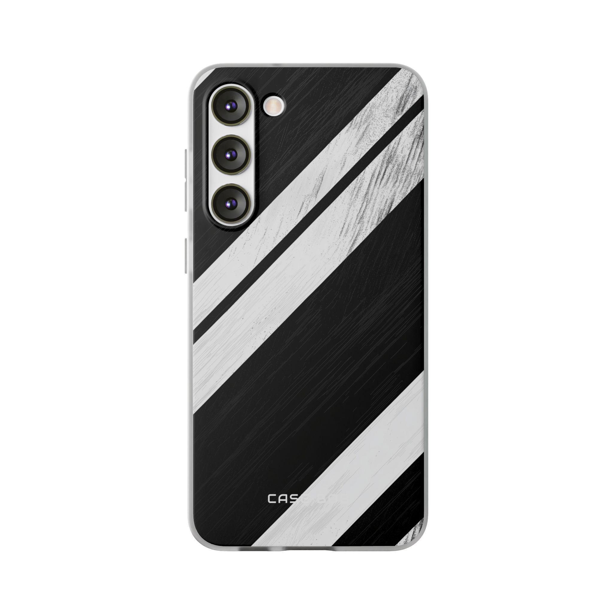 Distressed Streifen Bewegung Samsung S23 Plus Case - Soft