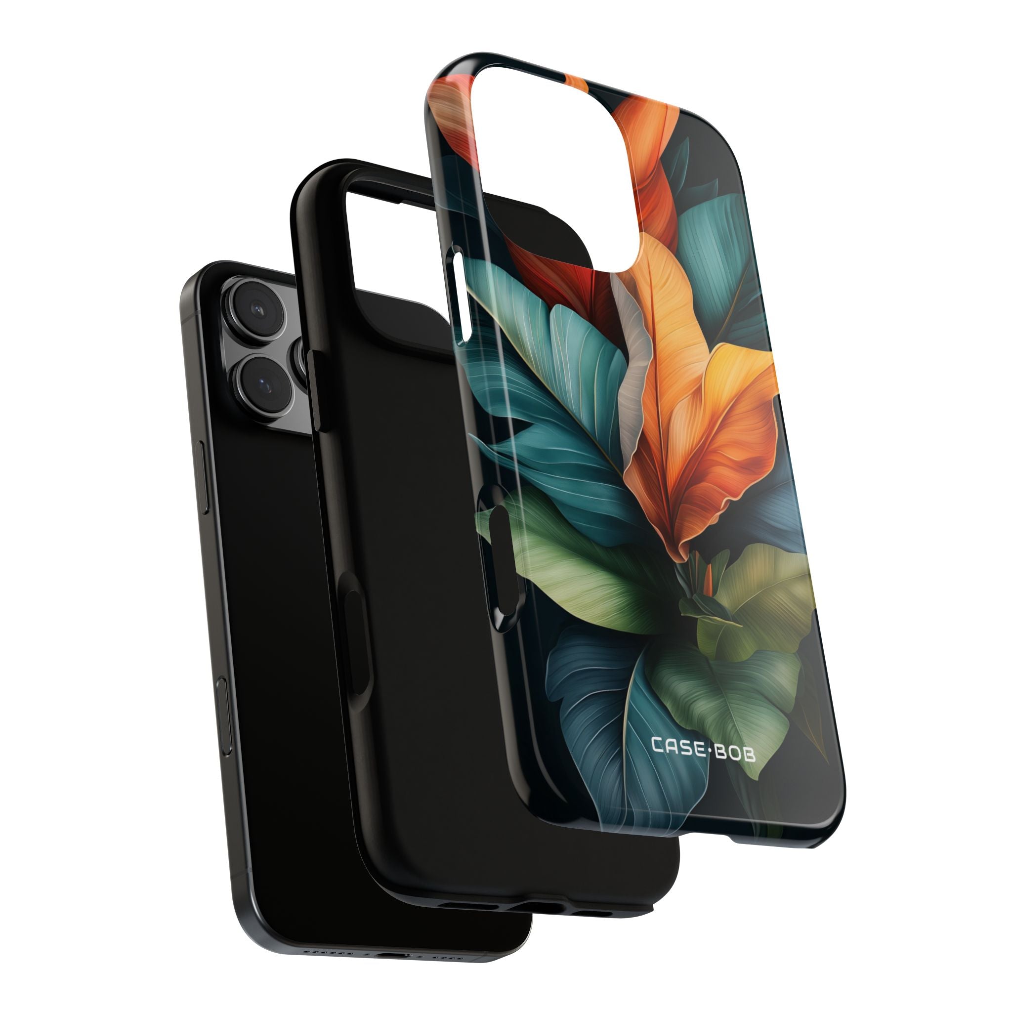Tropical Leafburst iPhone 16 Pro Max Case - Tough
