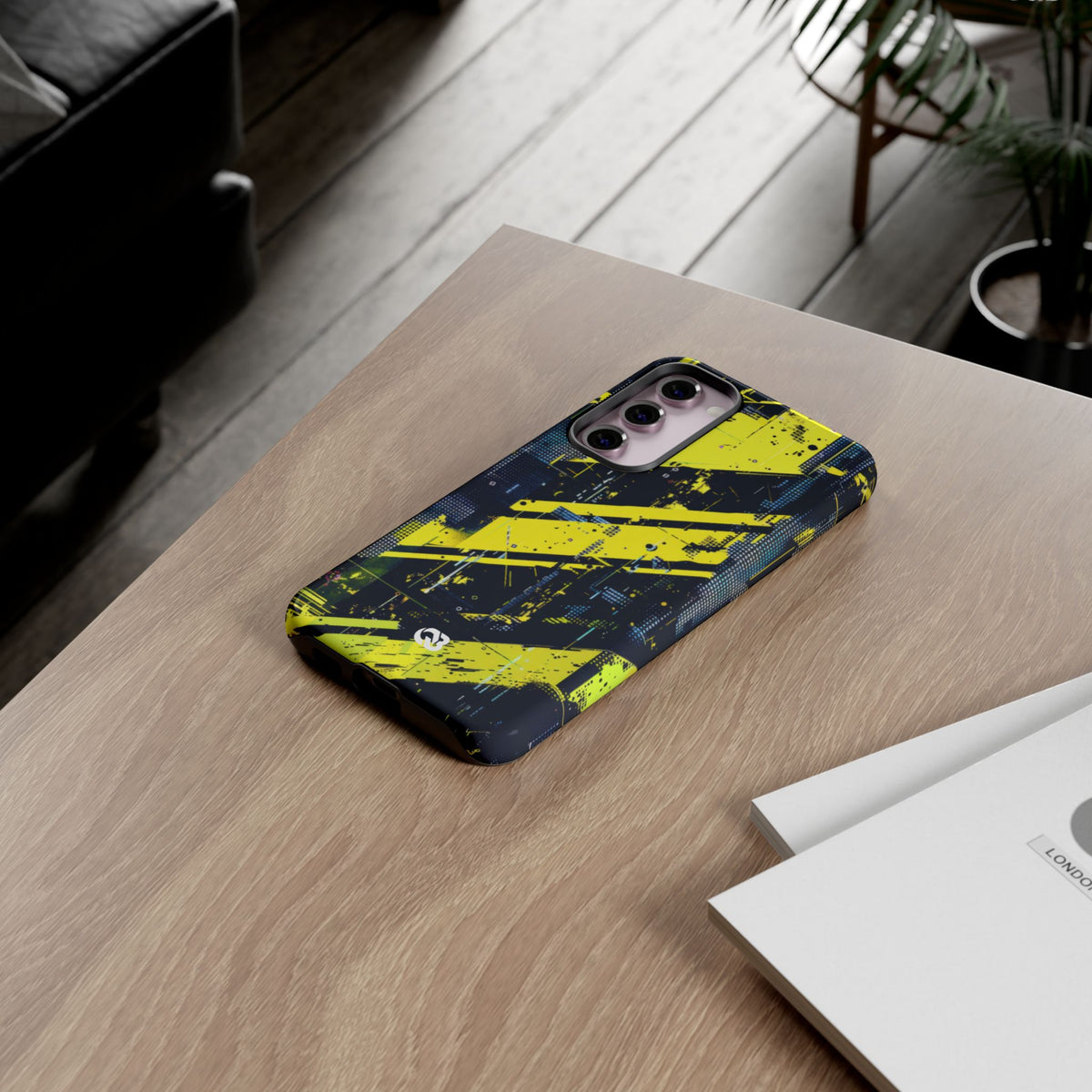 Acid Hazard · Tough Phone Case for Samsung · Yellow