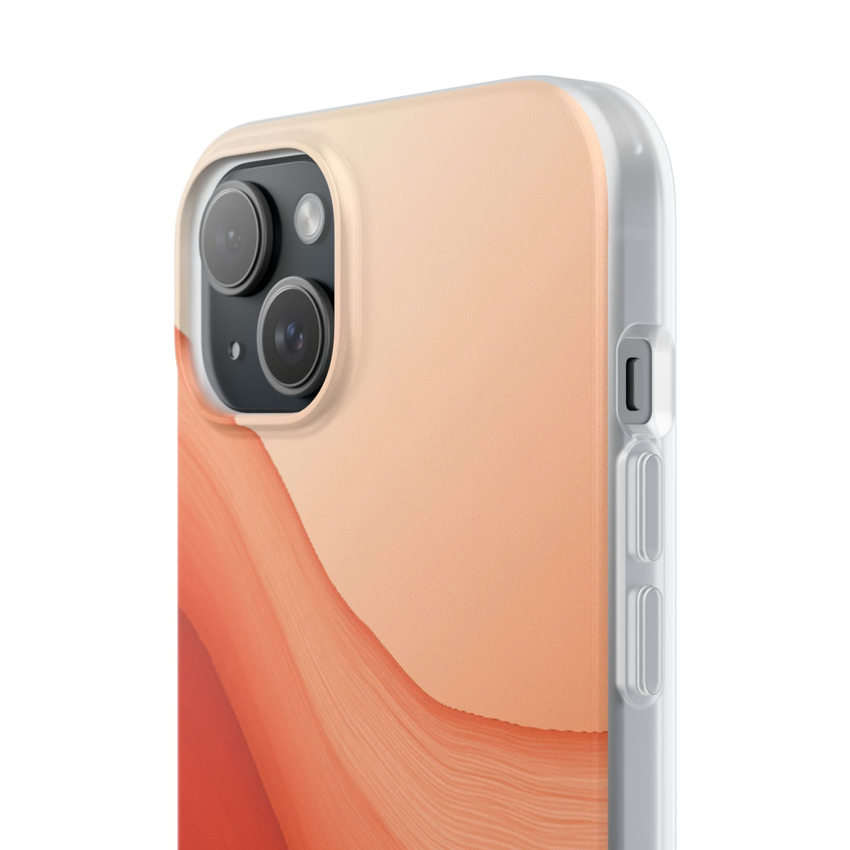 Terracotta Flow · Lite Phone Case for iPhone · Orange