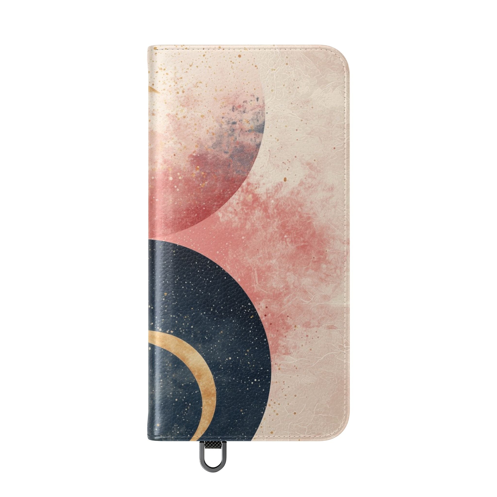 Golden Crescents Crimson - Samsung S25+ Case - Wallet