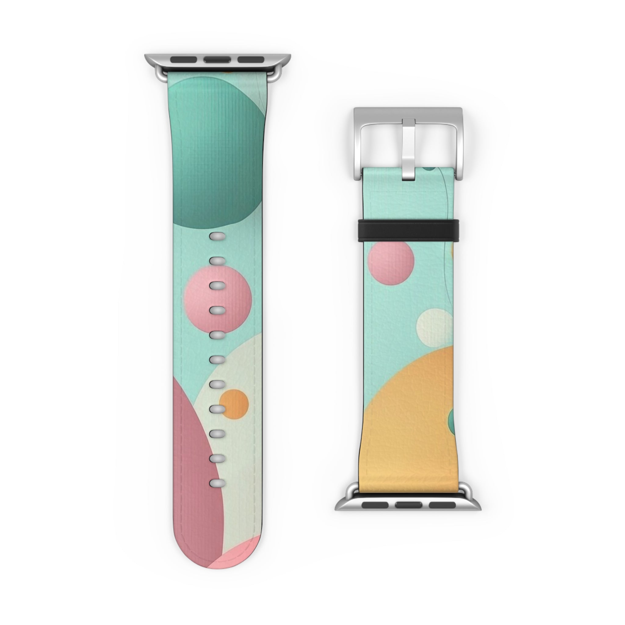 Pastel Circles Flow - Watch Band