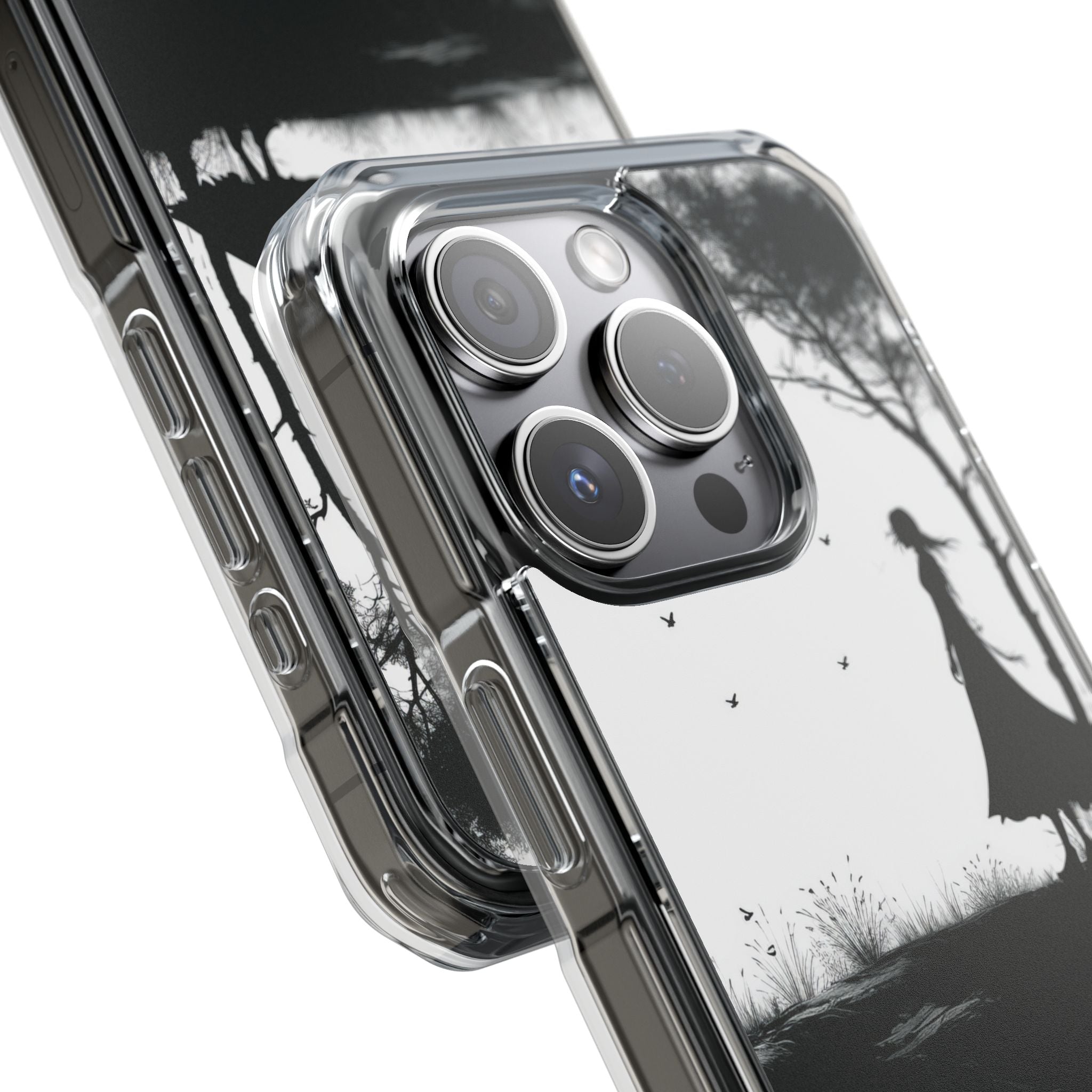 Cliffside Silhouette iPhone 15 Pro Case - Impact