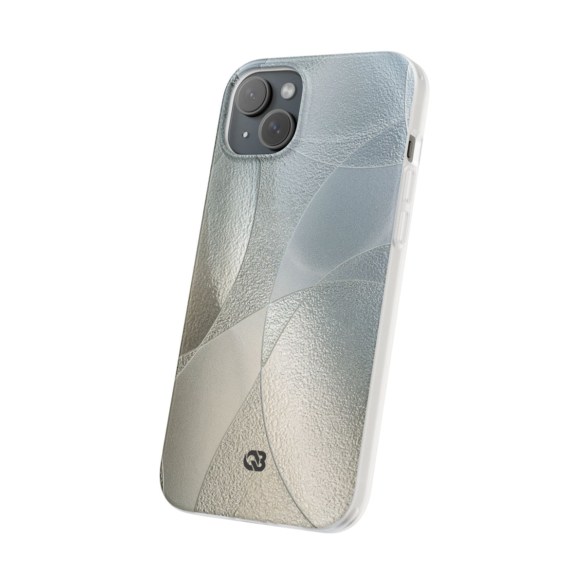 Refracted Arcs · Lite Phone Case for iPhone · Silver