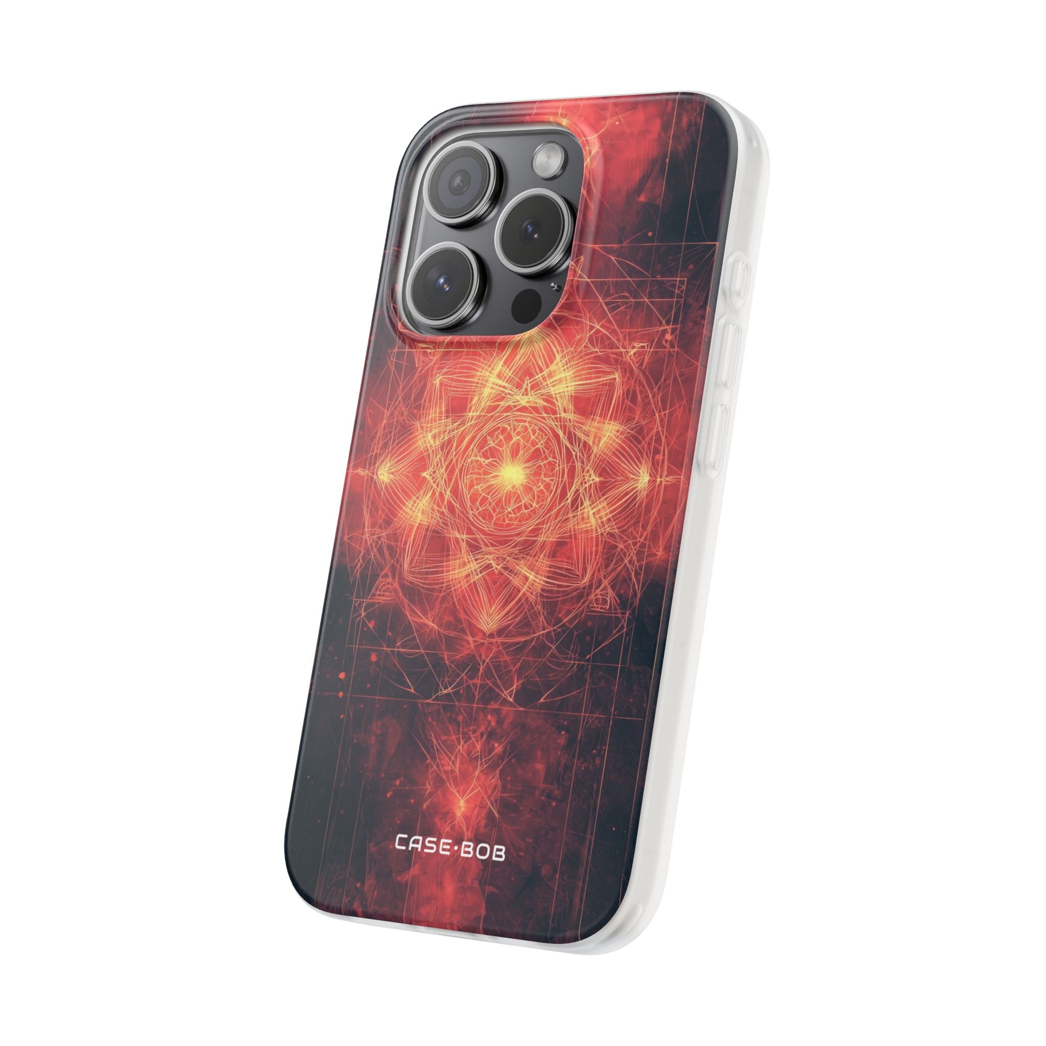 Radiant Mandala iPhone 15 Pro Case - Soft