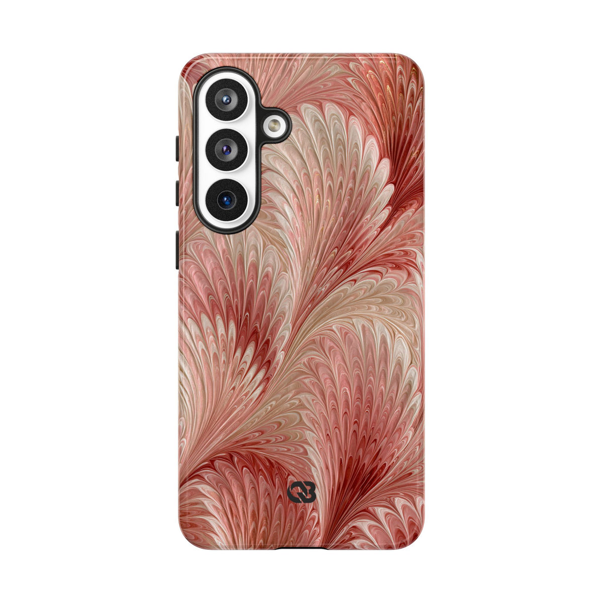 Blush Petal Plume · Tough Phone Case for Samsung · Pink