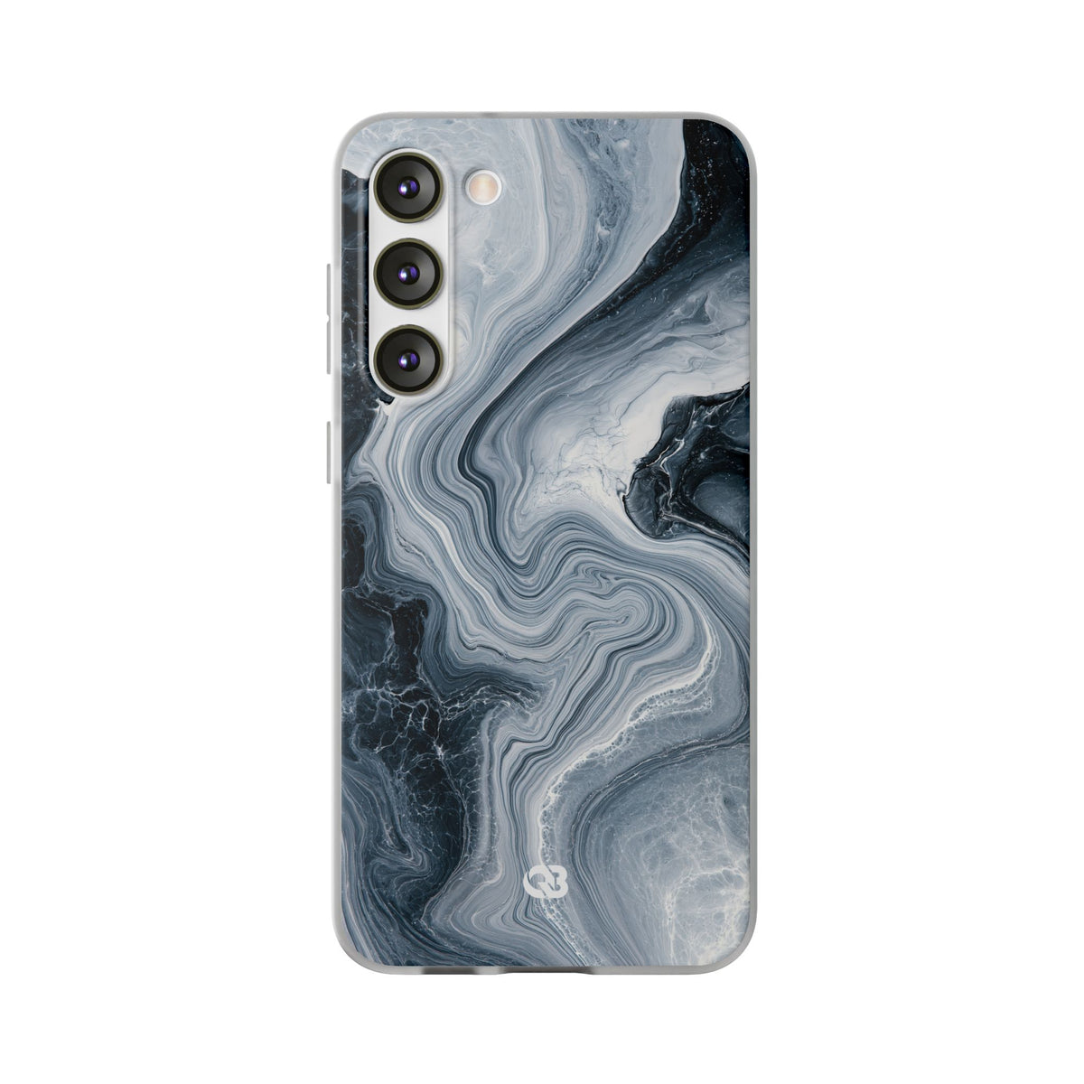 Suminagashi Ink Flow · Lite Phone Case for Samsung · Grey