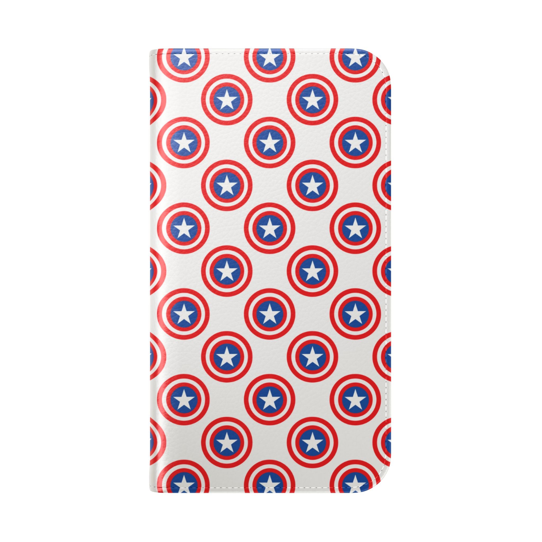 Star Shield Pattern - iPhone 16 Pro Case - Wallet
