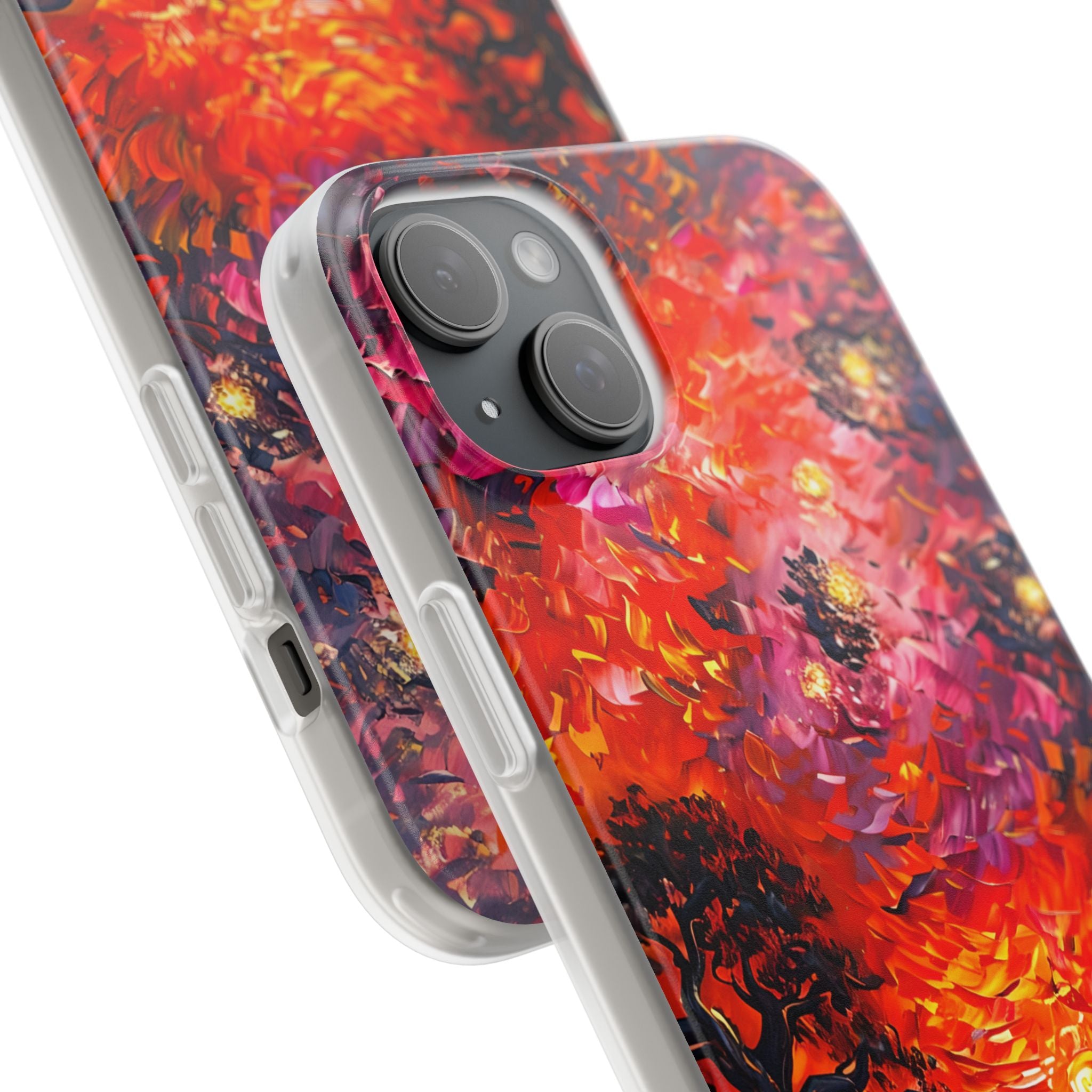 Molten Sky Tree · Soft Handyhülle für iPhone