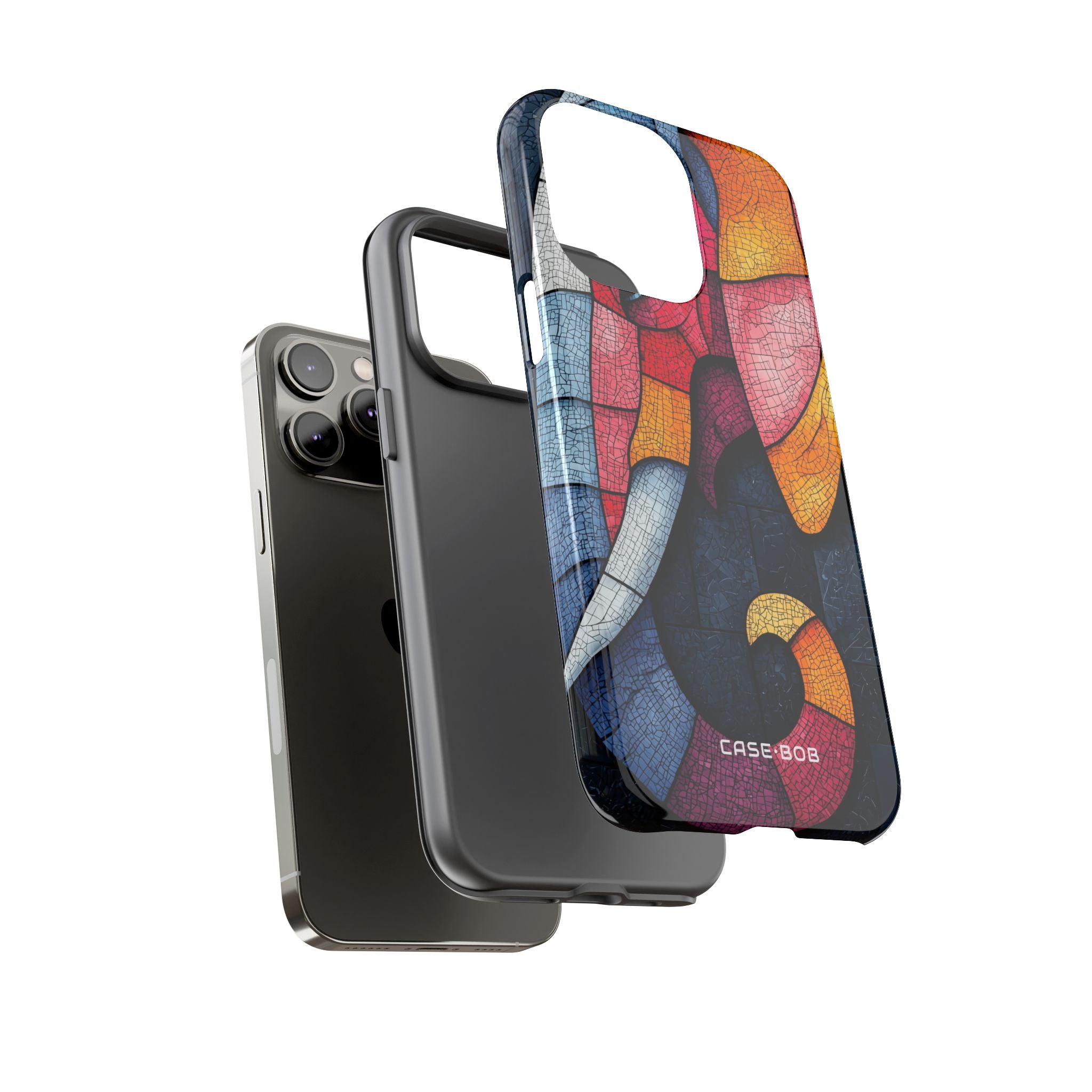 Elephant Mosaik iPhone 14 Pro Max Case - Tough