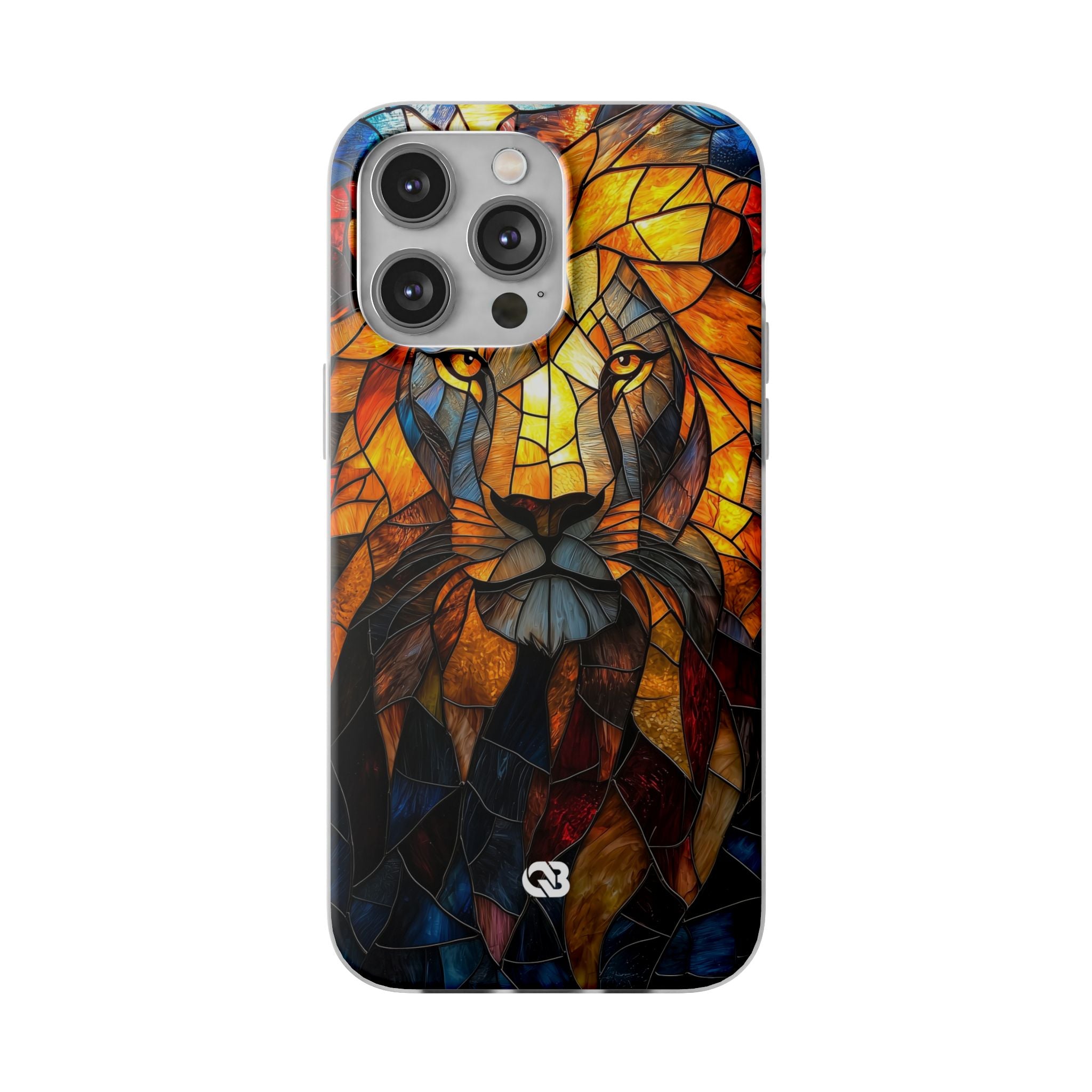 Amber Glass Lion · Soft Phone Case for iPhone