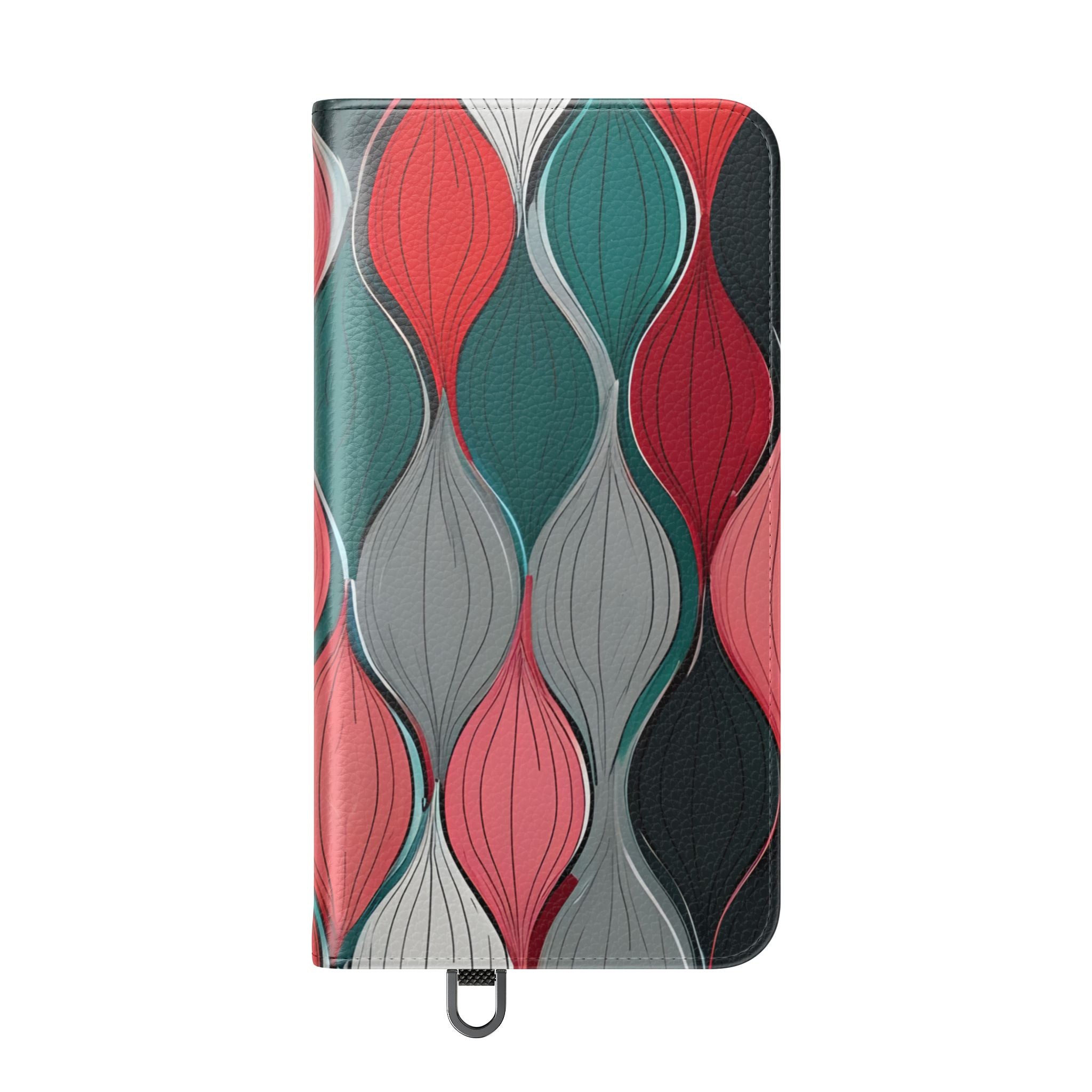 Leaf Spiral Pink - Samsung S24 Plus Case - Lompakko
