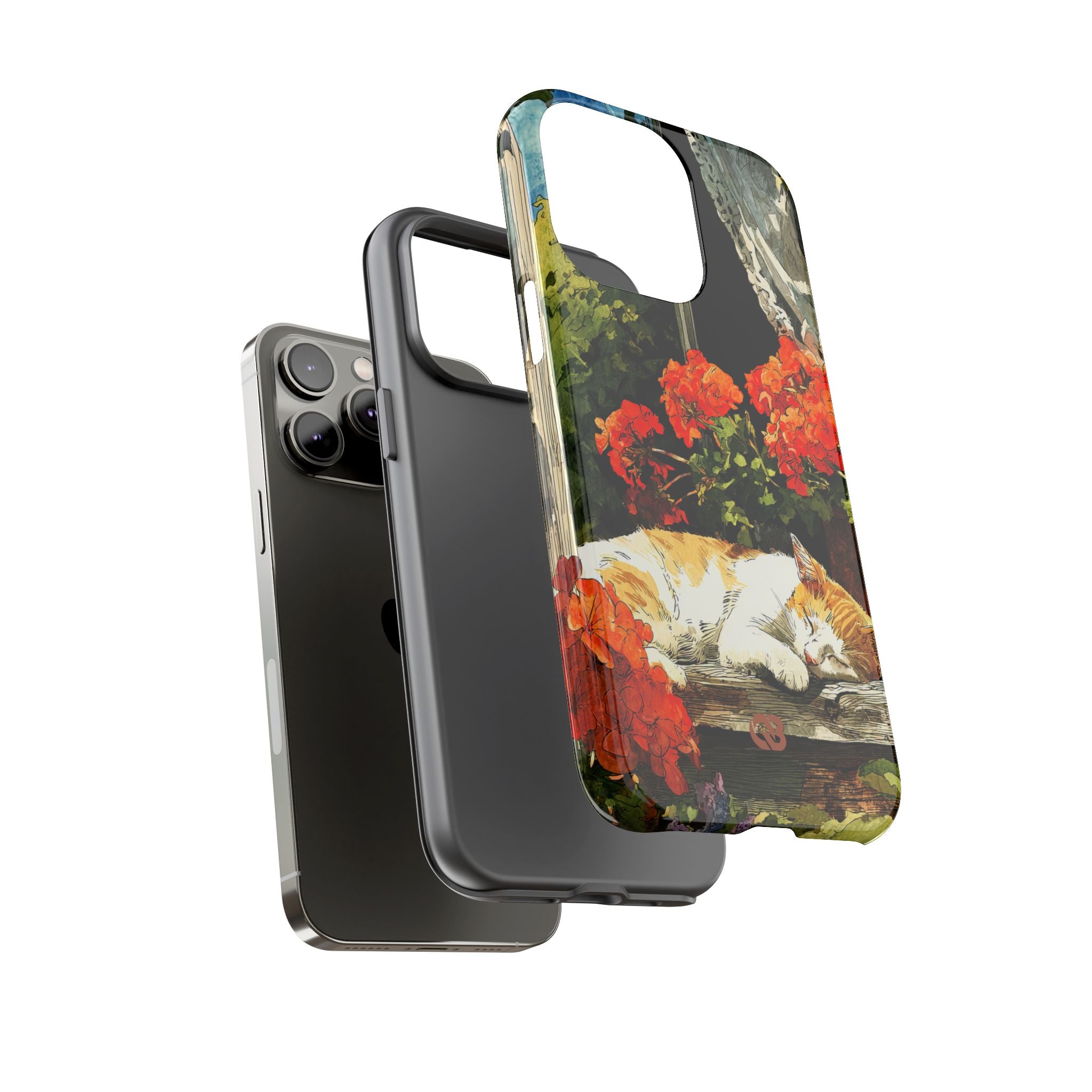 Sleeping Ginger Bloom · Tough Phone Case for iPhone