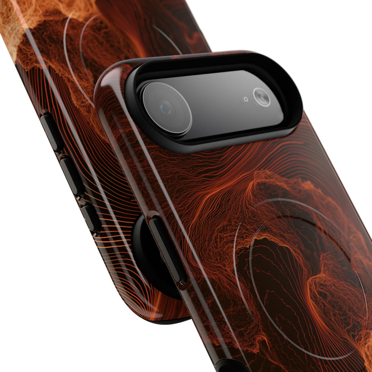 Amber Filament · Tough 2.0 Magnetic Phone Case for iPhone · Orange
