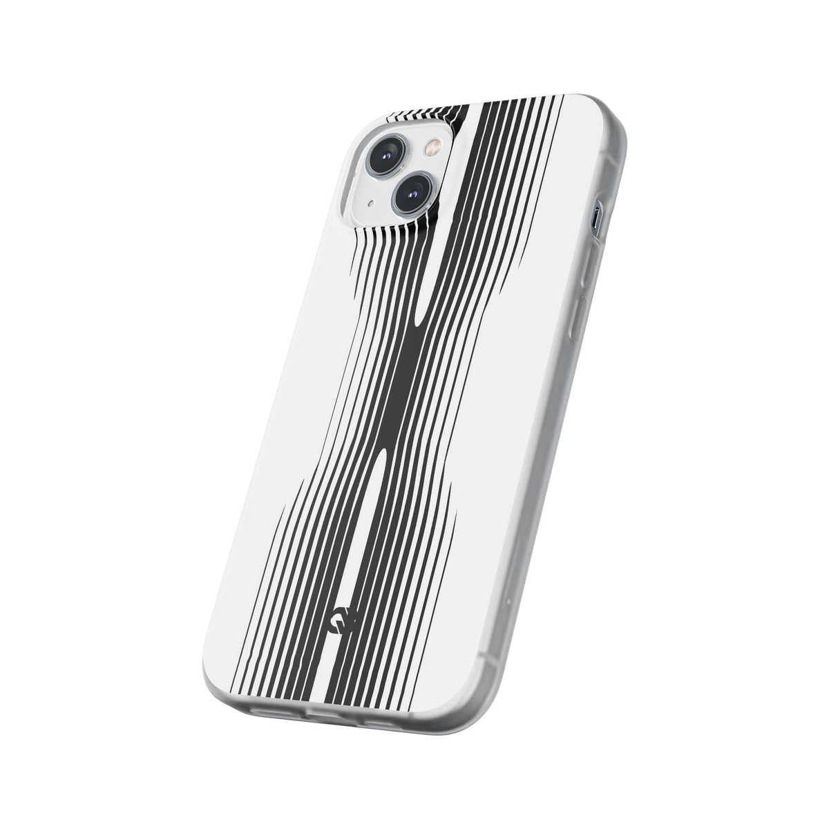 Linear Compression · Lite Phone Case for iPhone · Black