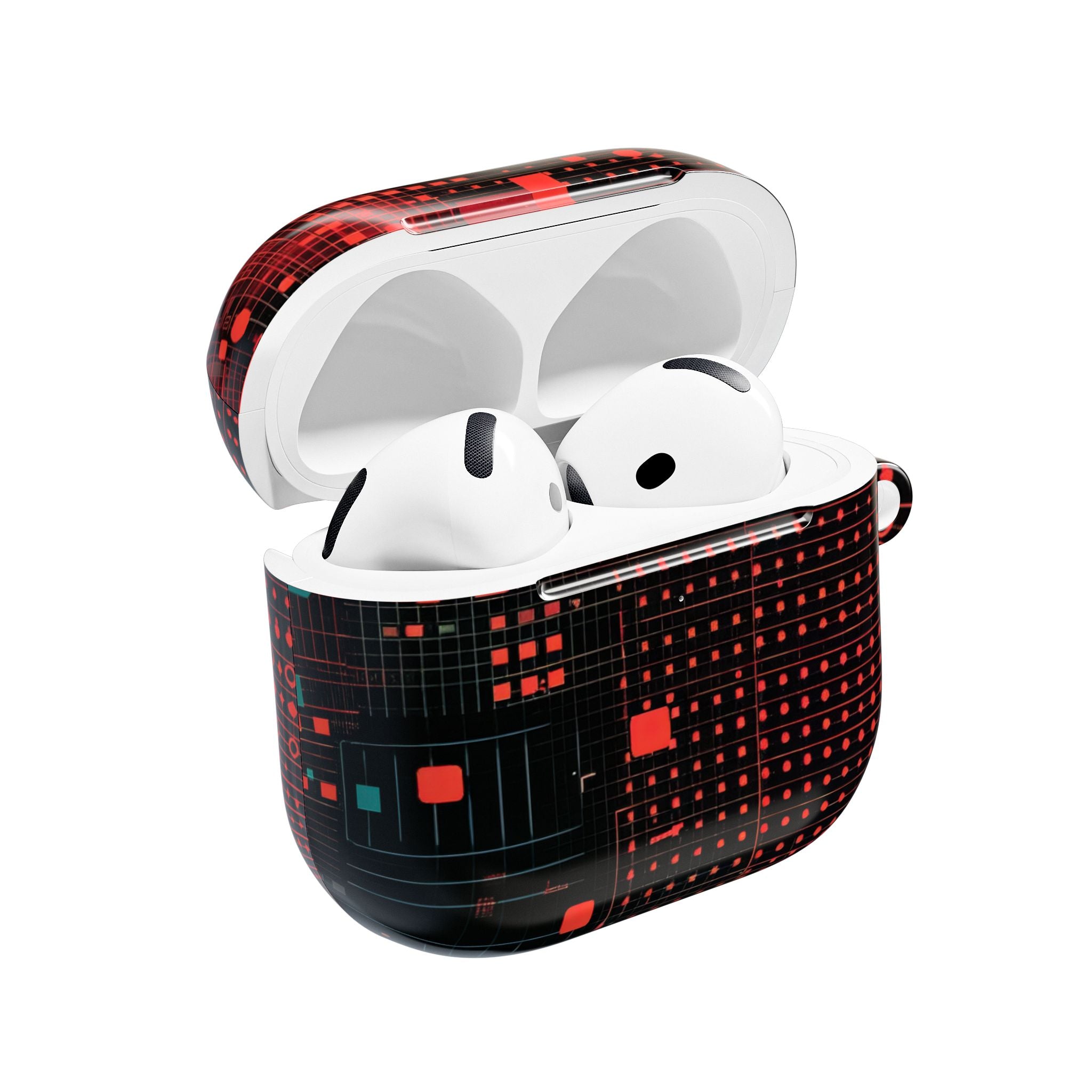Crimson Circuit - AirPods Case