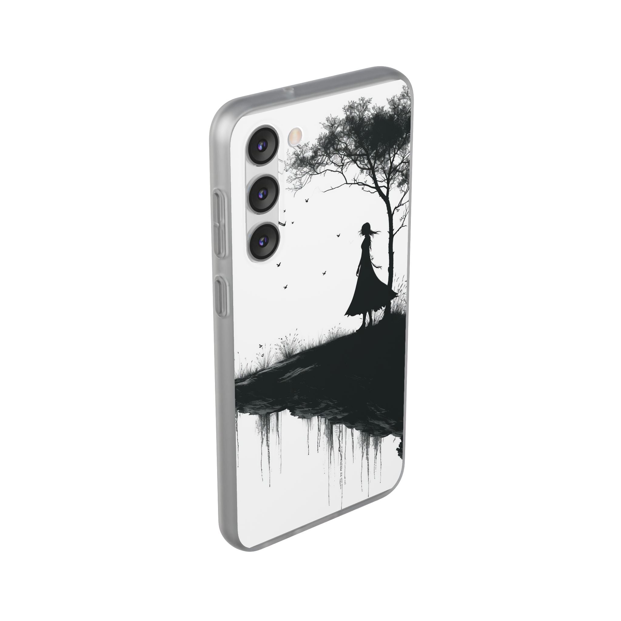 Cliffside Silhouette Samsung S23 Plus Case - Soft