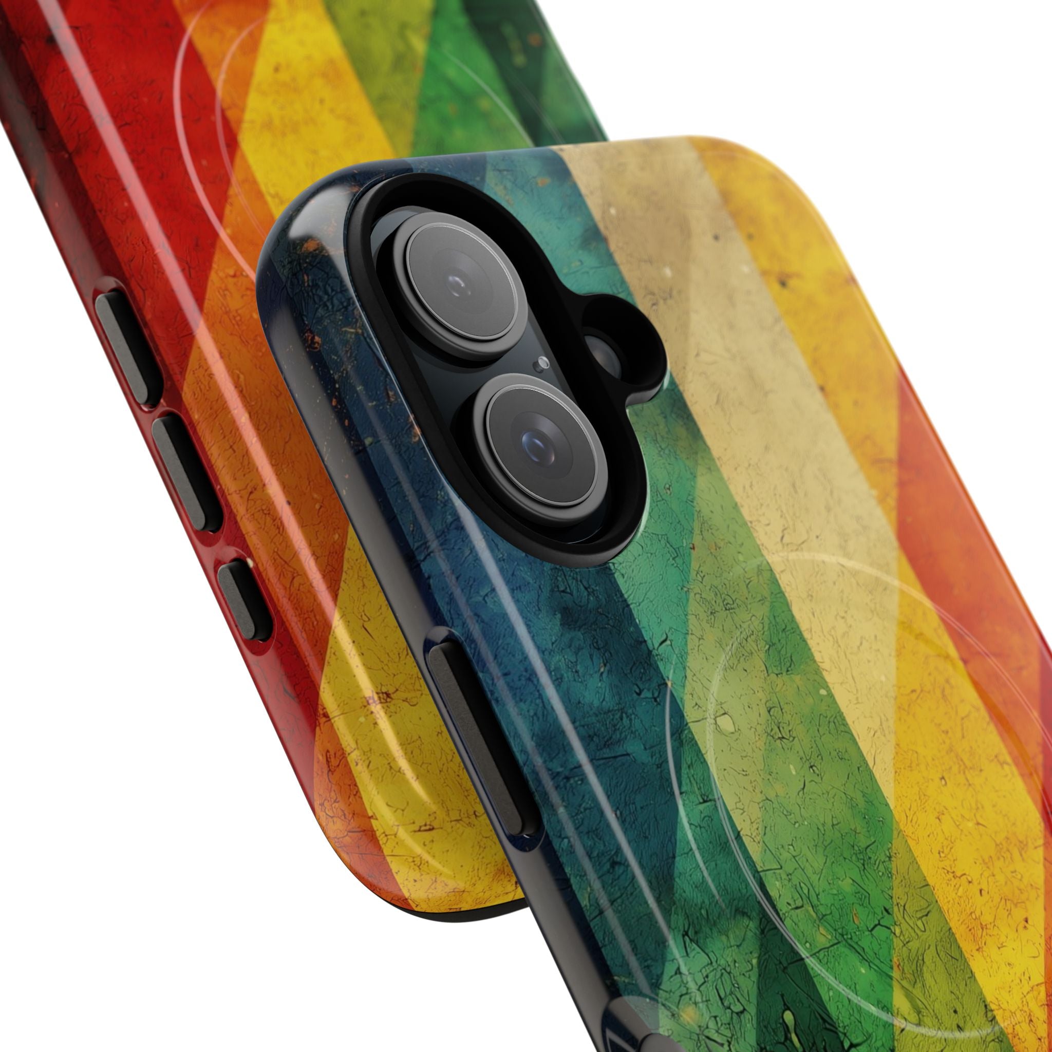 Diagonal Spectrum iPhone 16 Case - Tough+