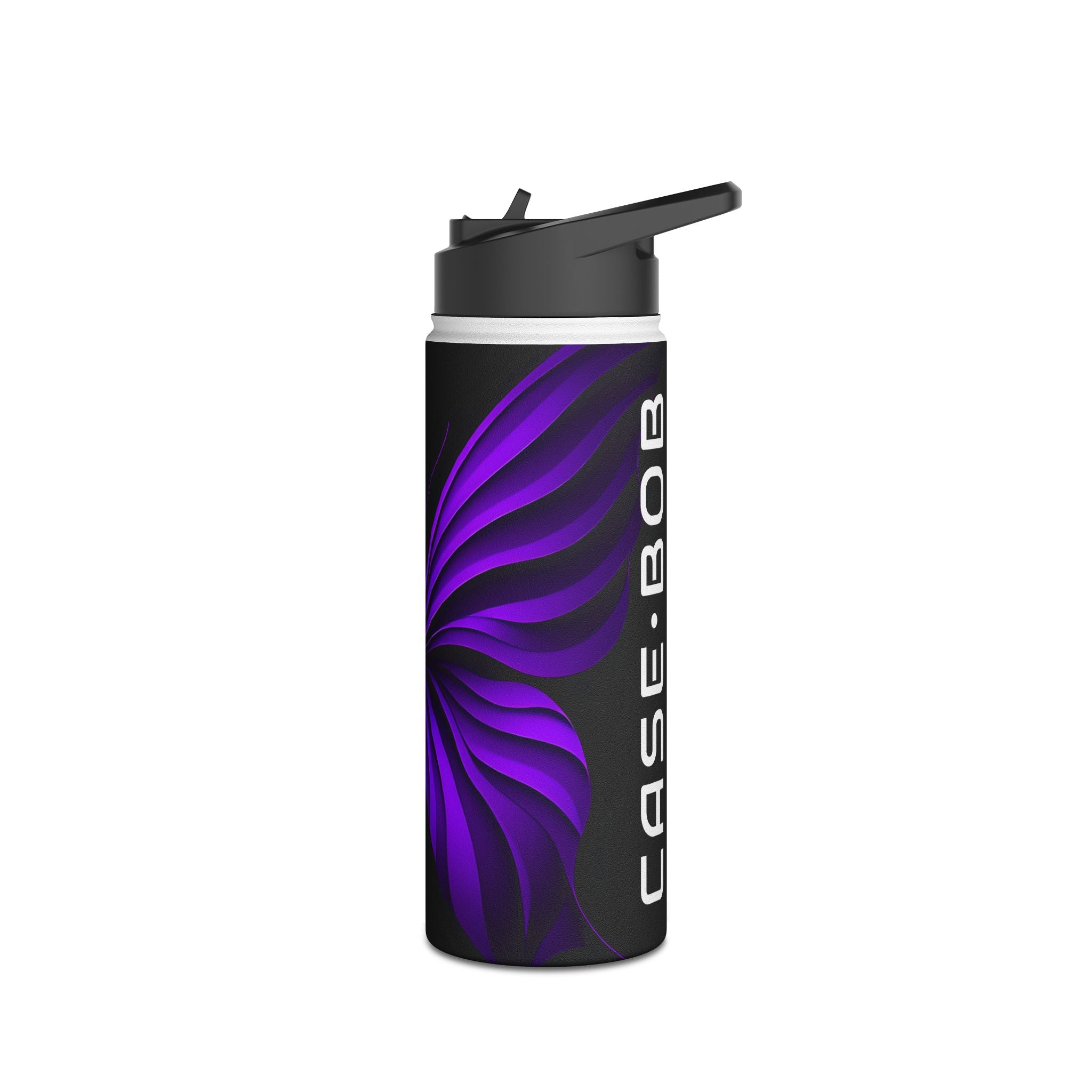 Neon Butterfly - Stainless Steel Water Bottle