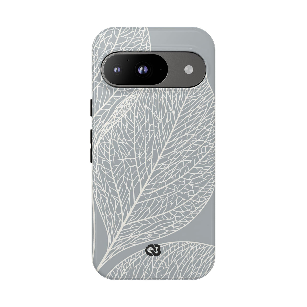 Minimal Leaf Skeleton · Tough Phone Case for Pixel · Grey