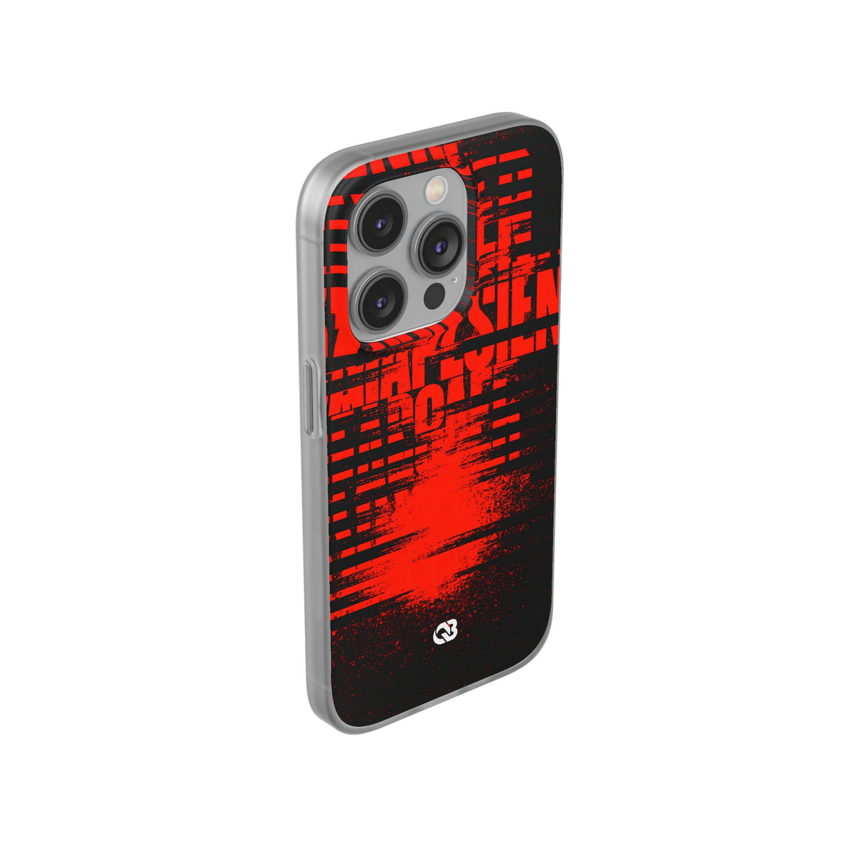 Crimson Redaction · Lite Phone Case for iPhone · Black