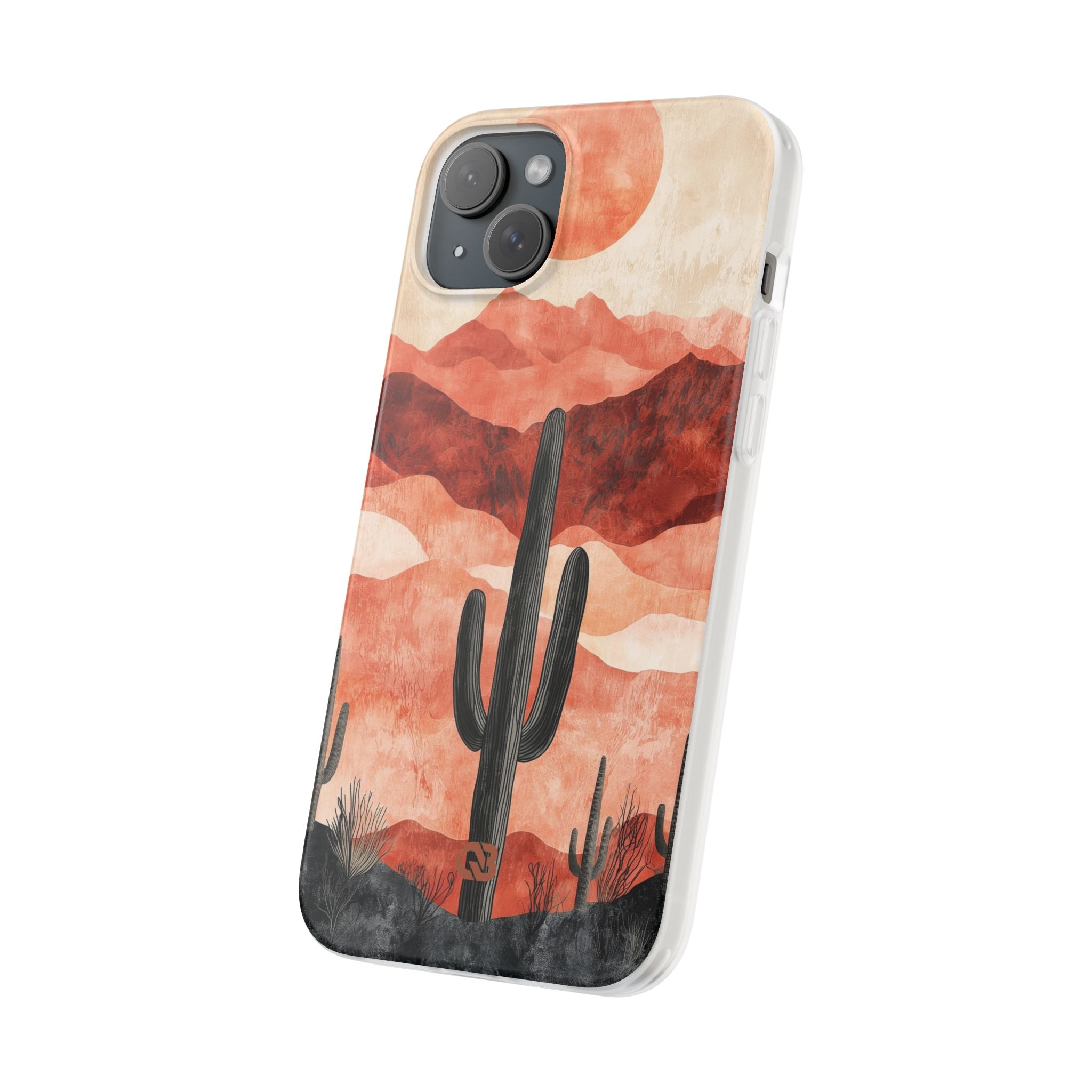 Terracotta Desert Sun · Soft Handyhülle für iPhone