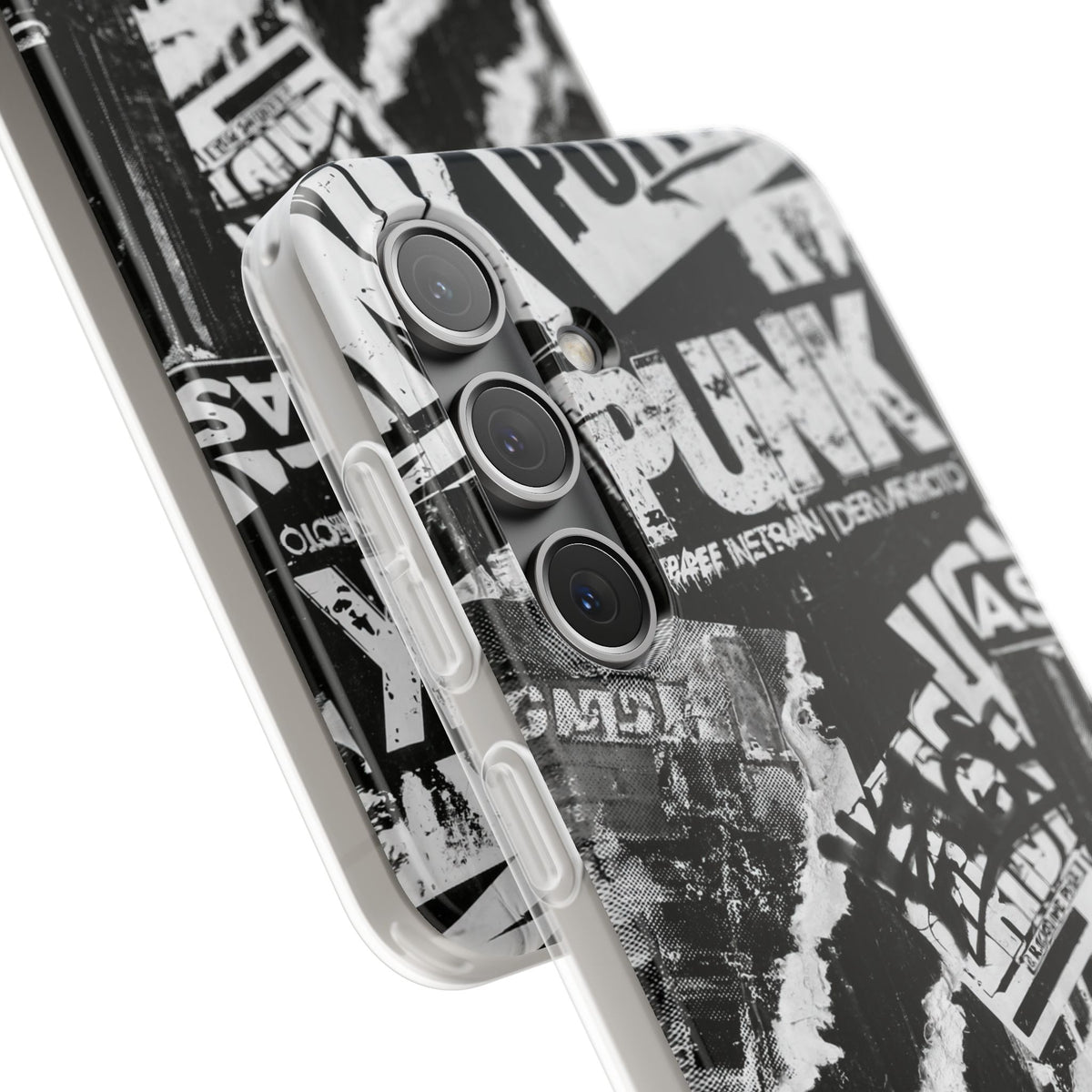 Underground Punk Collage · Lite Phone Case for Samsung · Black
