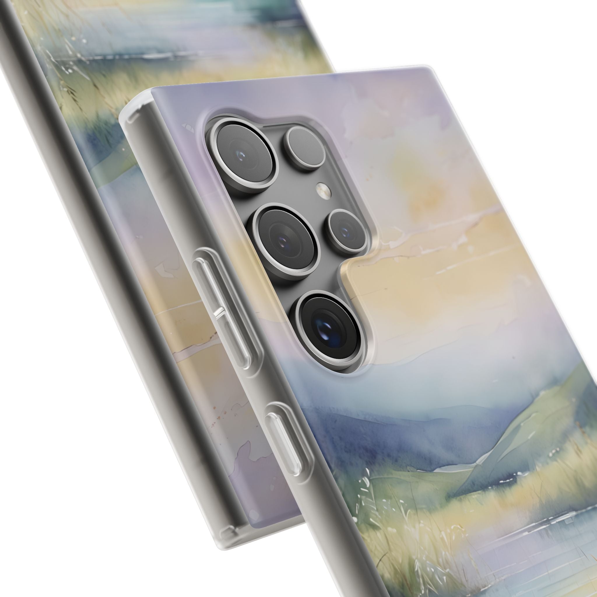 Pastel Shore Drift · Soft Handyhülle für Samsung