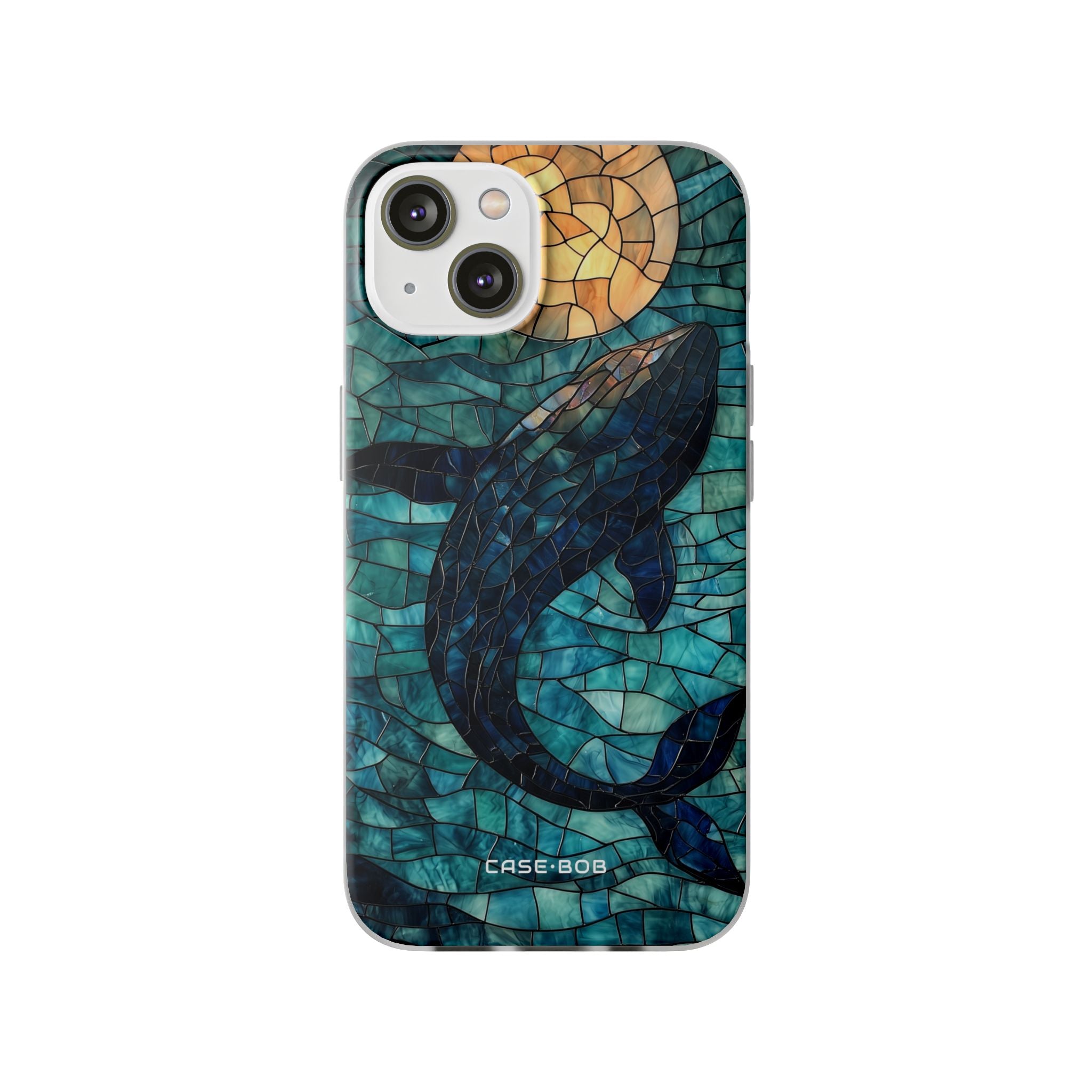 Celestial Whale iPhone 14 Cover - Blød