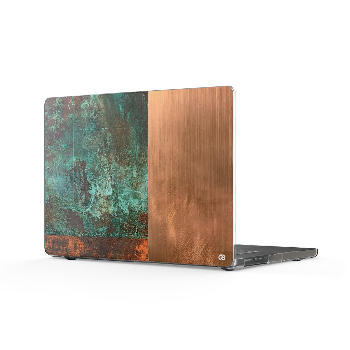 Oxidized Copper Patina · Clear Hard Case for MacBook · Green