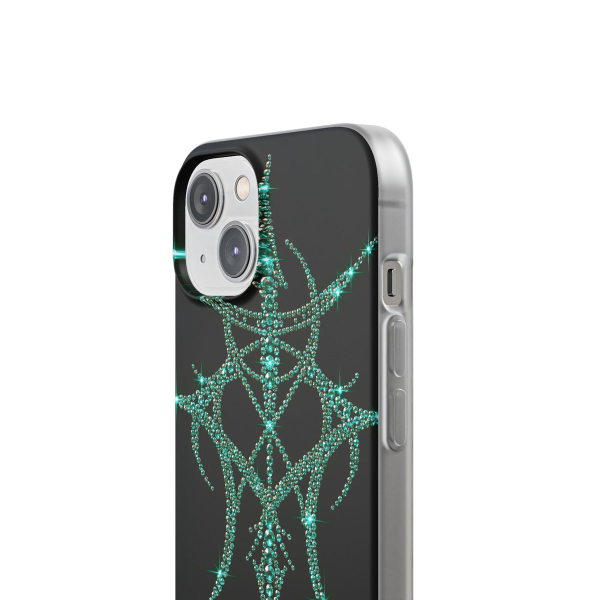 Teal Cyber Sigil · Lite Phone Case for iPhone · Teal
