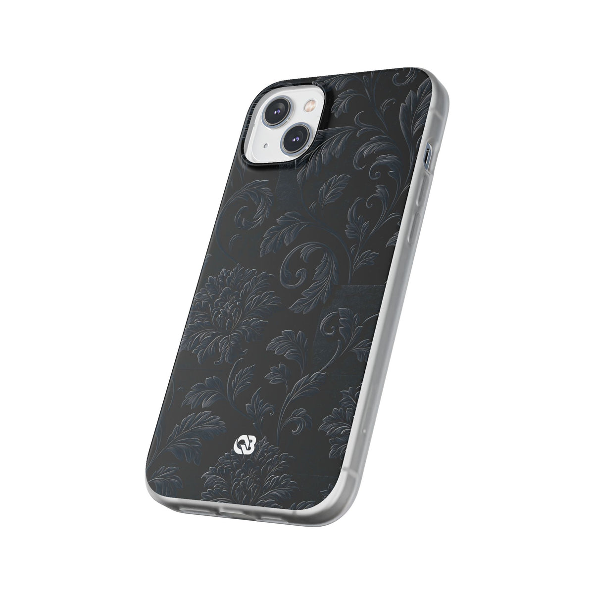 Obsidian Damask · Lite Phone Case for iPhone · Black