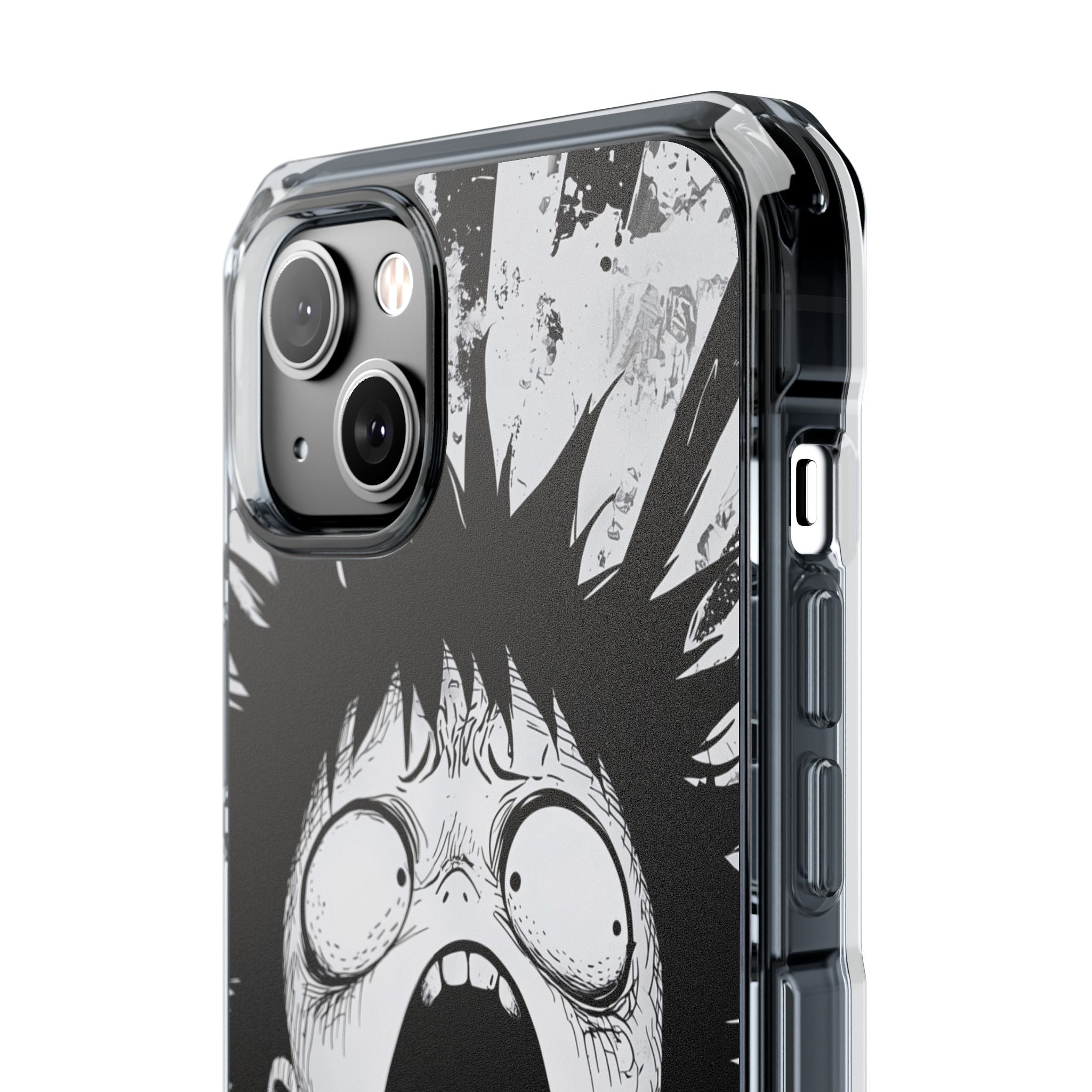 Screaming Stripes iPhone 14 Plus Case - Impact