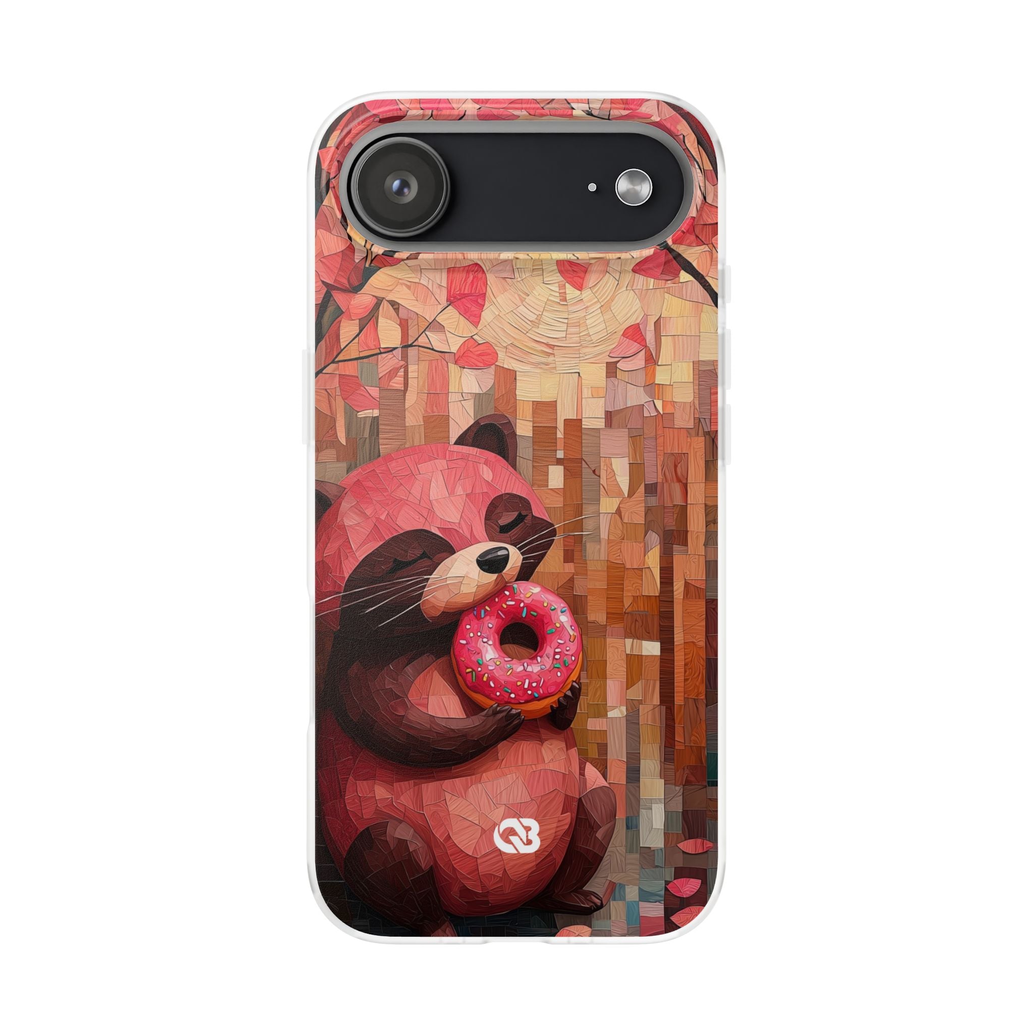 Crimson Donut Bandit · Soft Custodia per iPhone