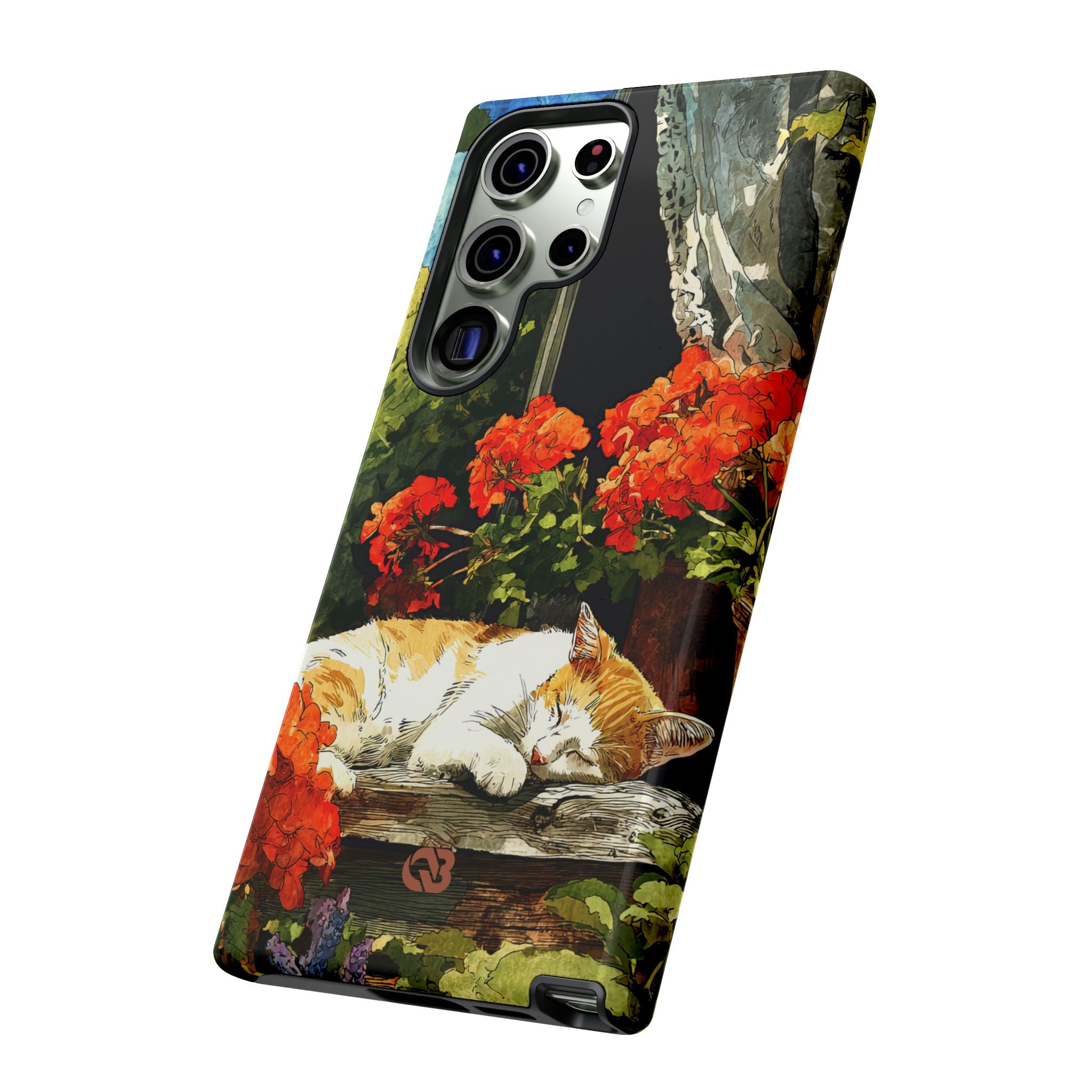 Sleeping Ginger Bloom · Tough Mobilskal för Samsung