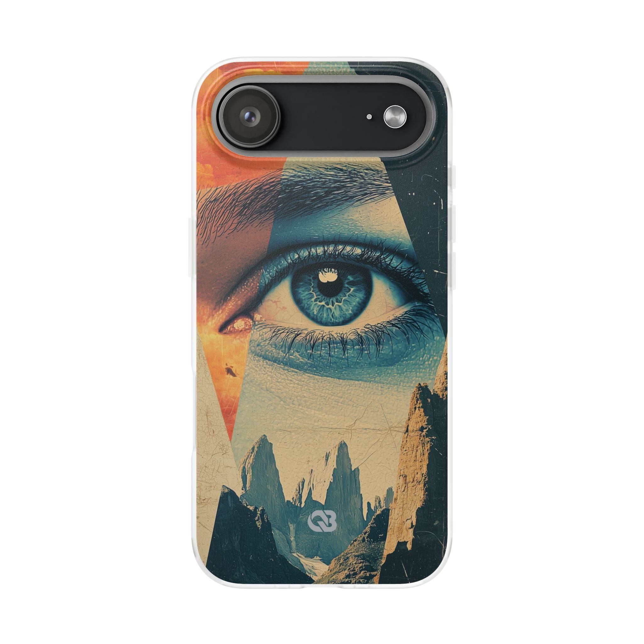 Fragmented Peak Gaze · Soft Phone Case for iPhone