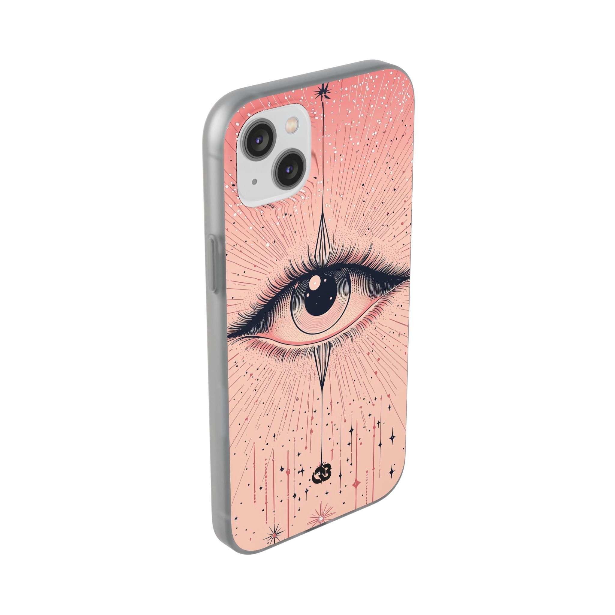 Obsidian Cosmic Gaze · Soft Phone Case for iPhone