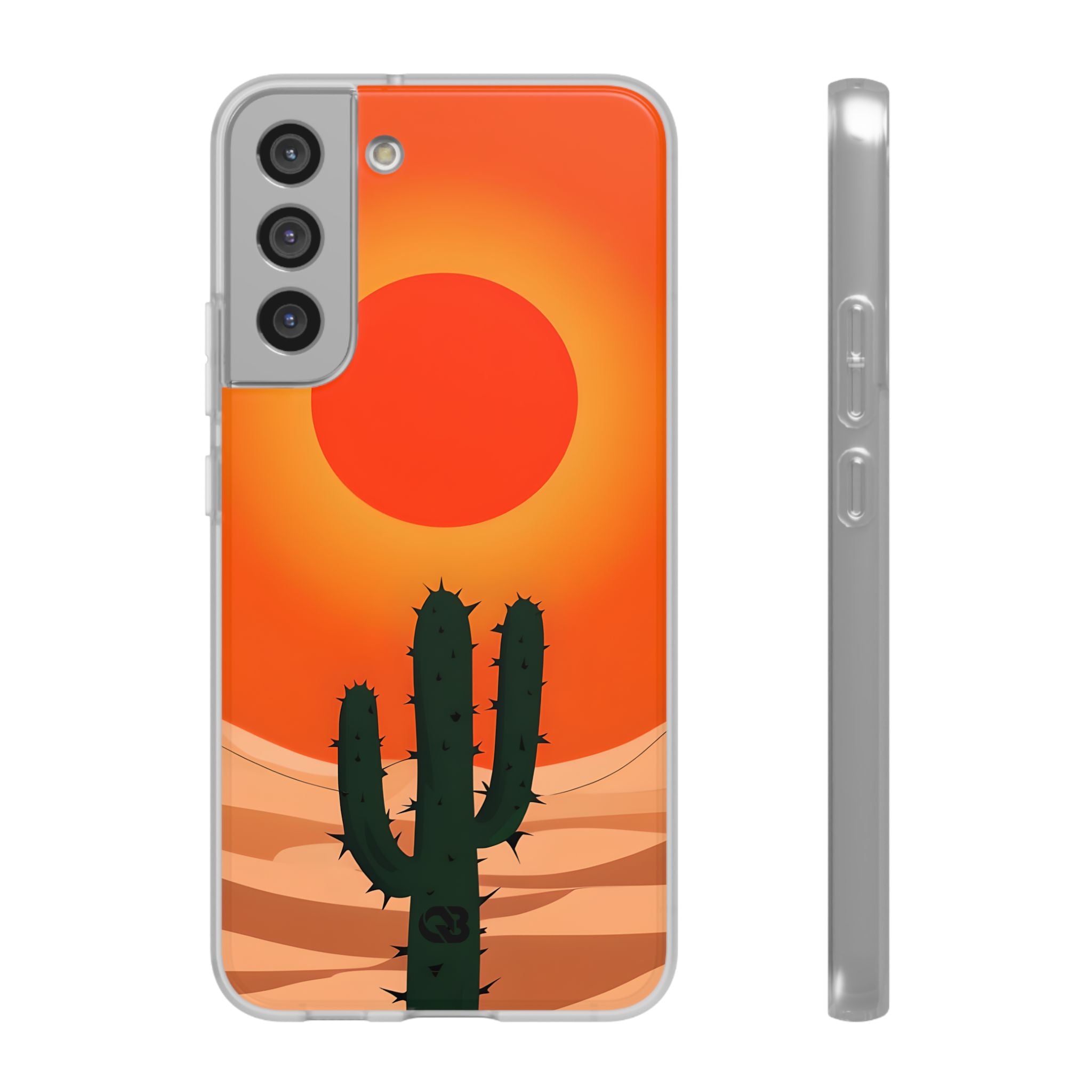 Scorched Saguaro Sunset · Soft Phone Case for Samsung