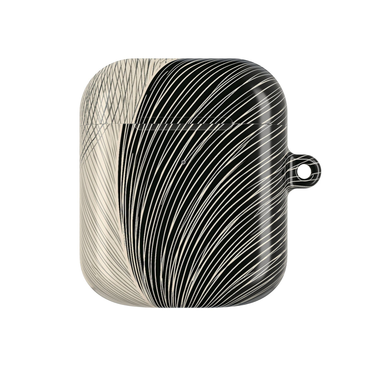 Minimal Frond Study · Hard Case for AirPods & AirPods Pro · Black