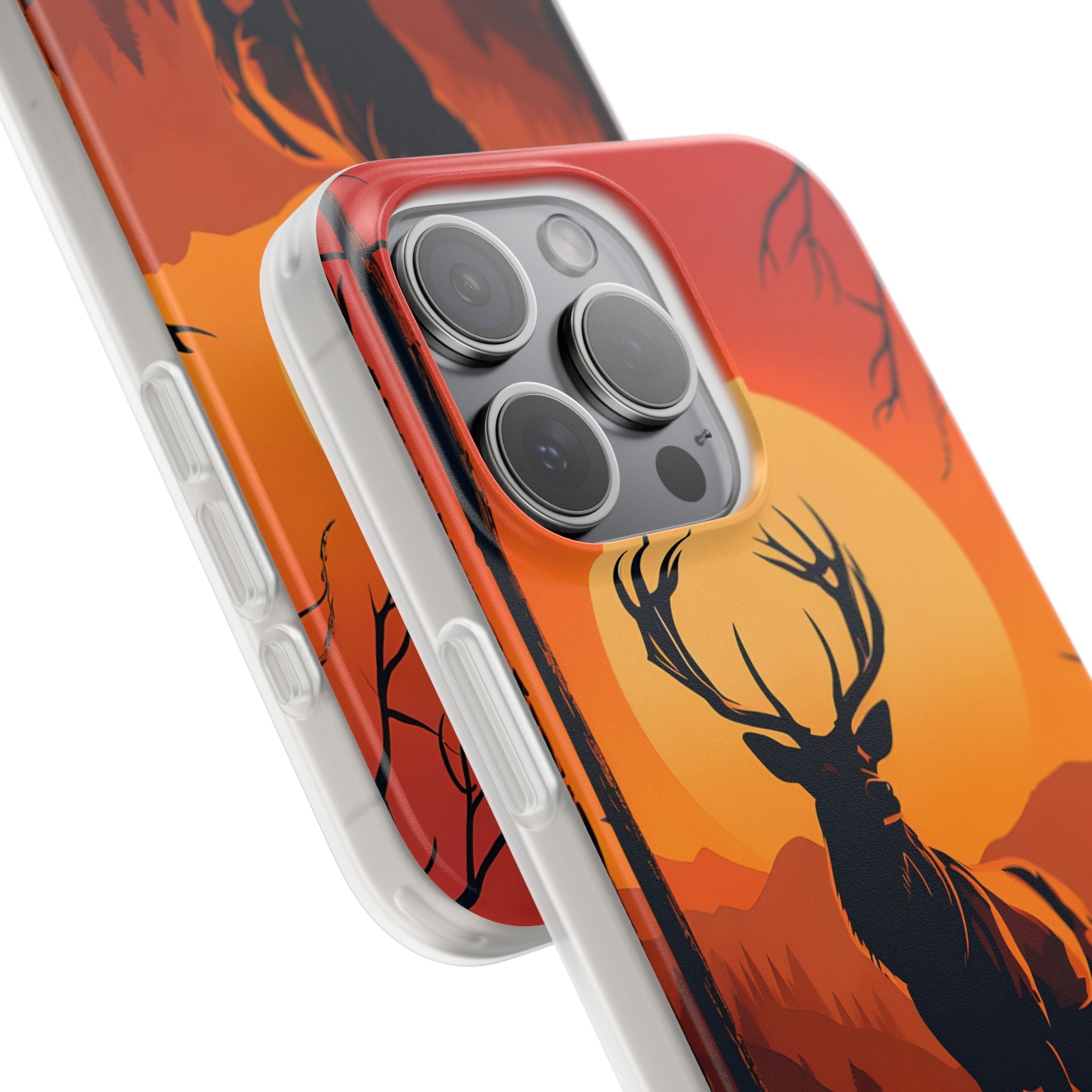 Amber Ridge Stag · Soft Phone Case for iPhone