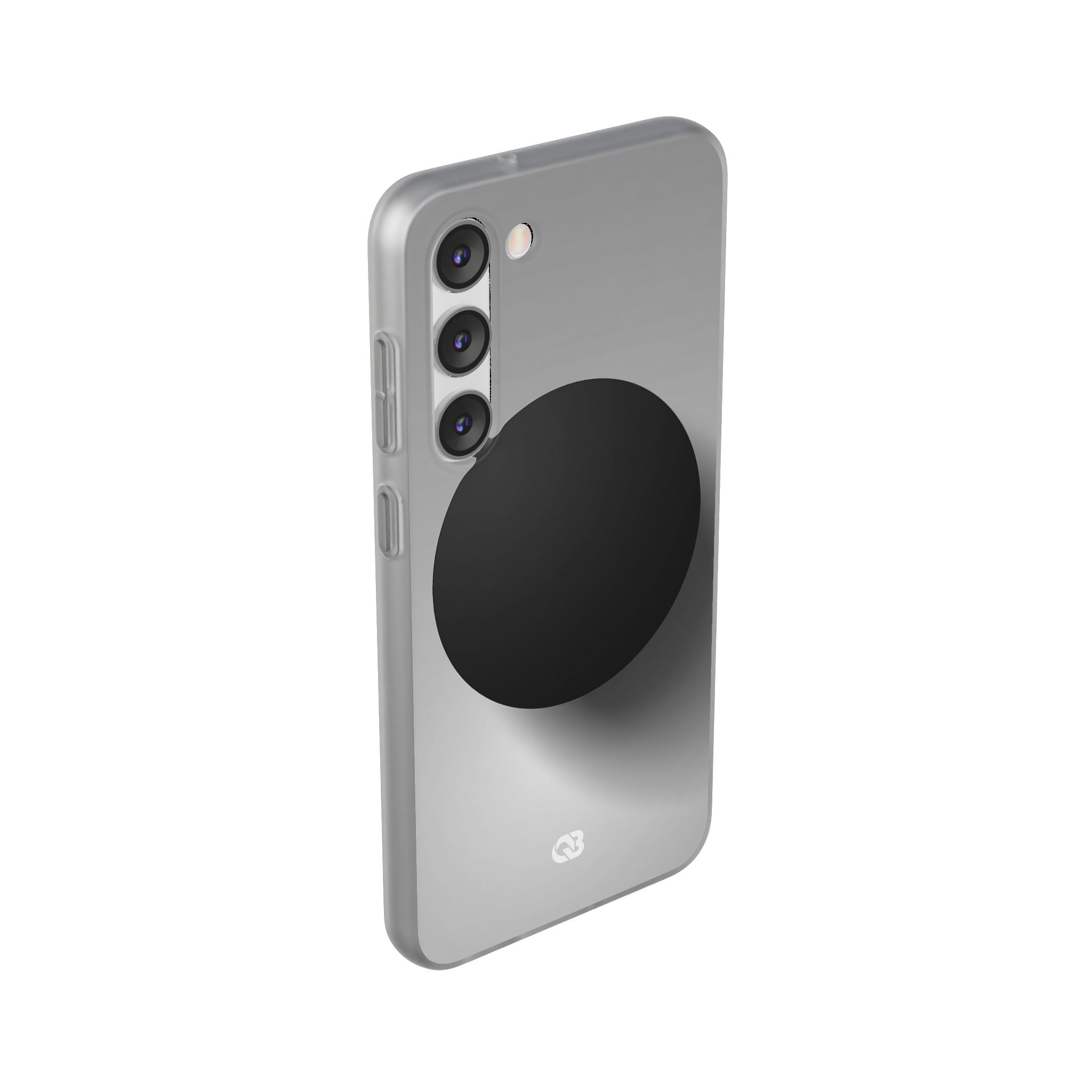 Grey Lite Phone Case for Samsung - Matte Onyx Sphere