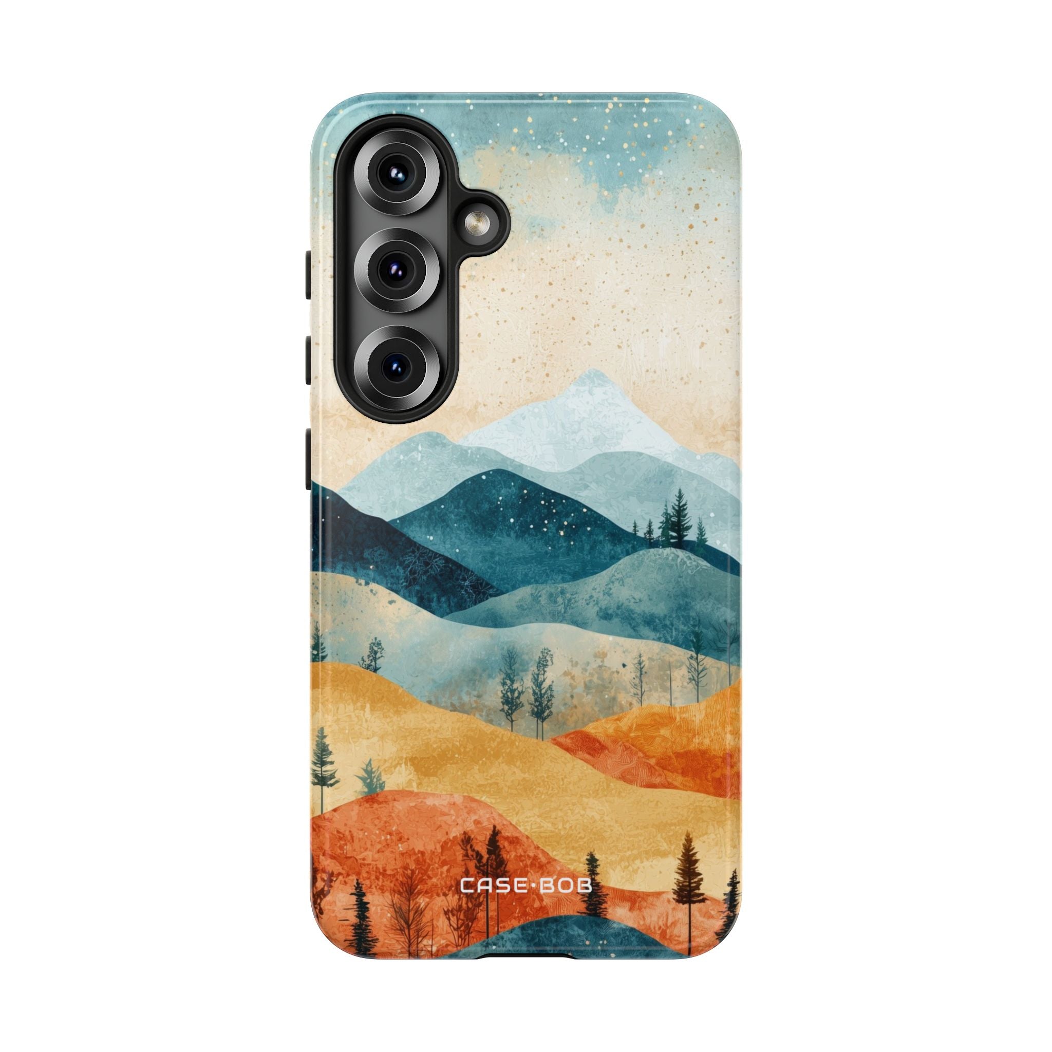 Mondbeschienene Berge Samsung S25 Case - Tough