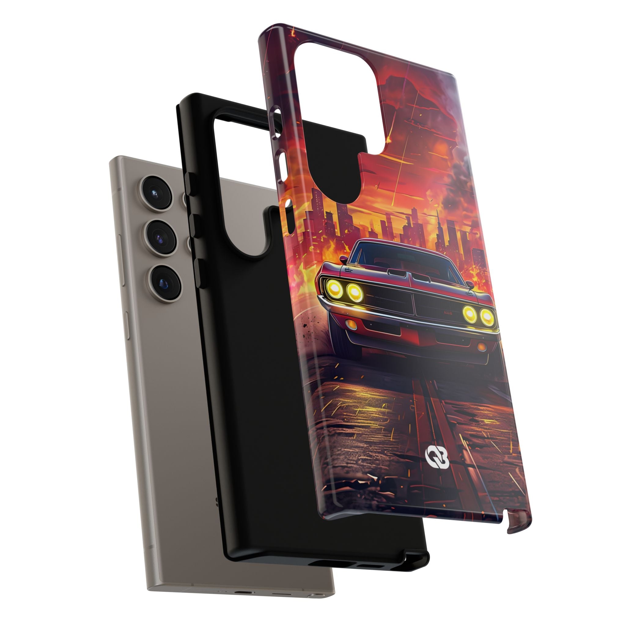 Inferno City Run · Tough Coque de téléphone pour Samsung