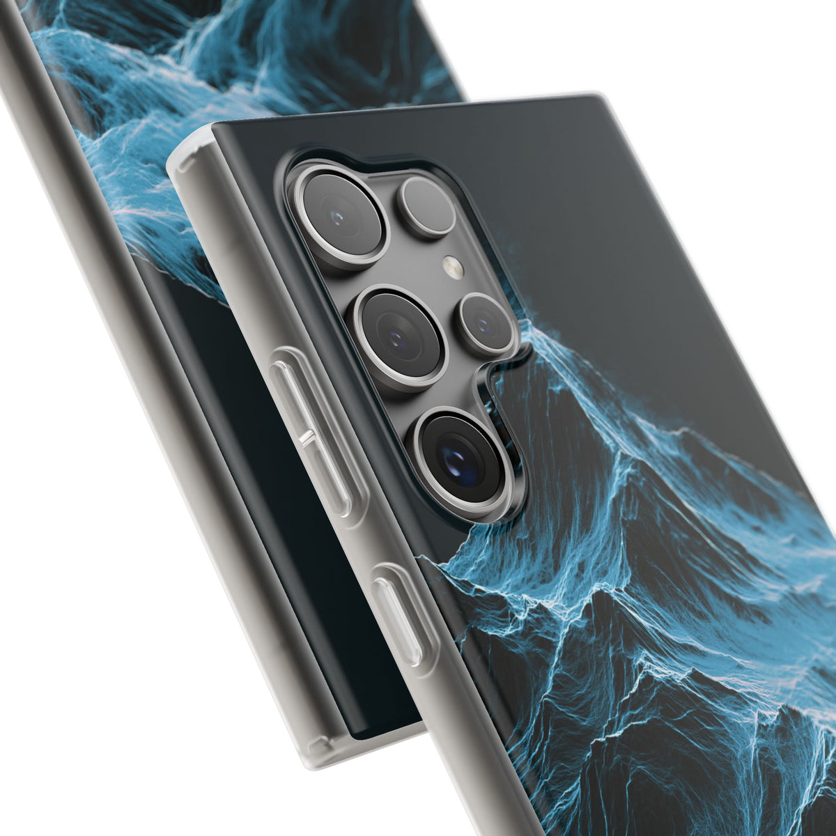 Nordic Frost Peak · Lite Phone Case for Samsung · Blue